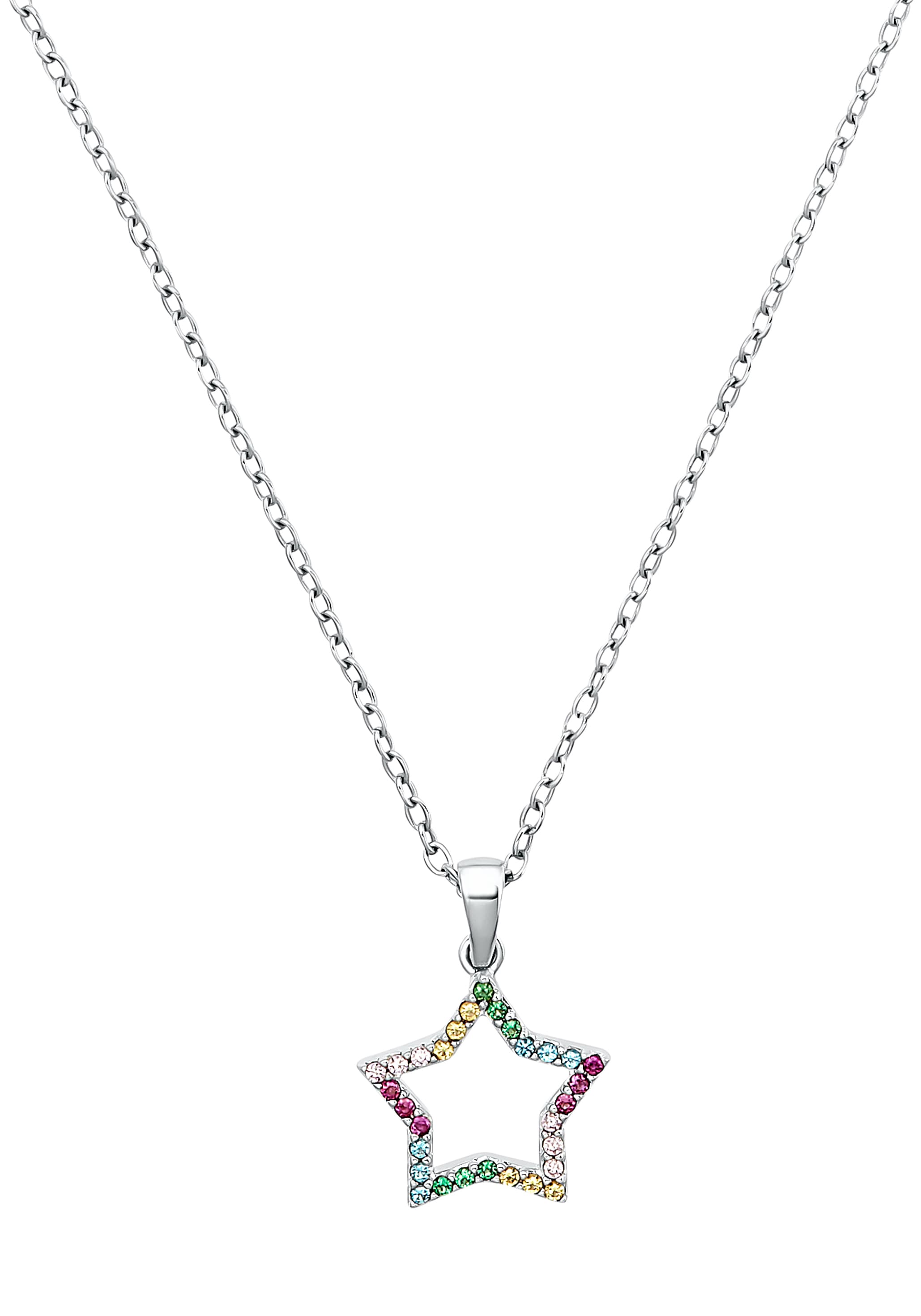 Prinzessin Lillifee Kette mit Anhänger »Stern, 2033371«, mit Zirkonia (synth.) kaufen