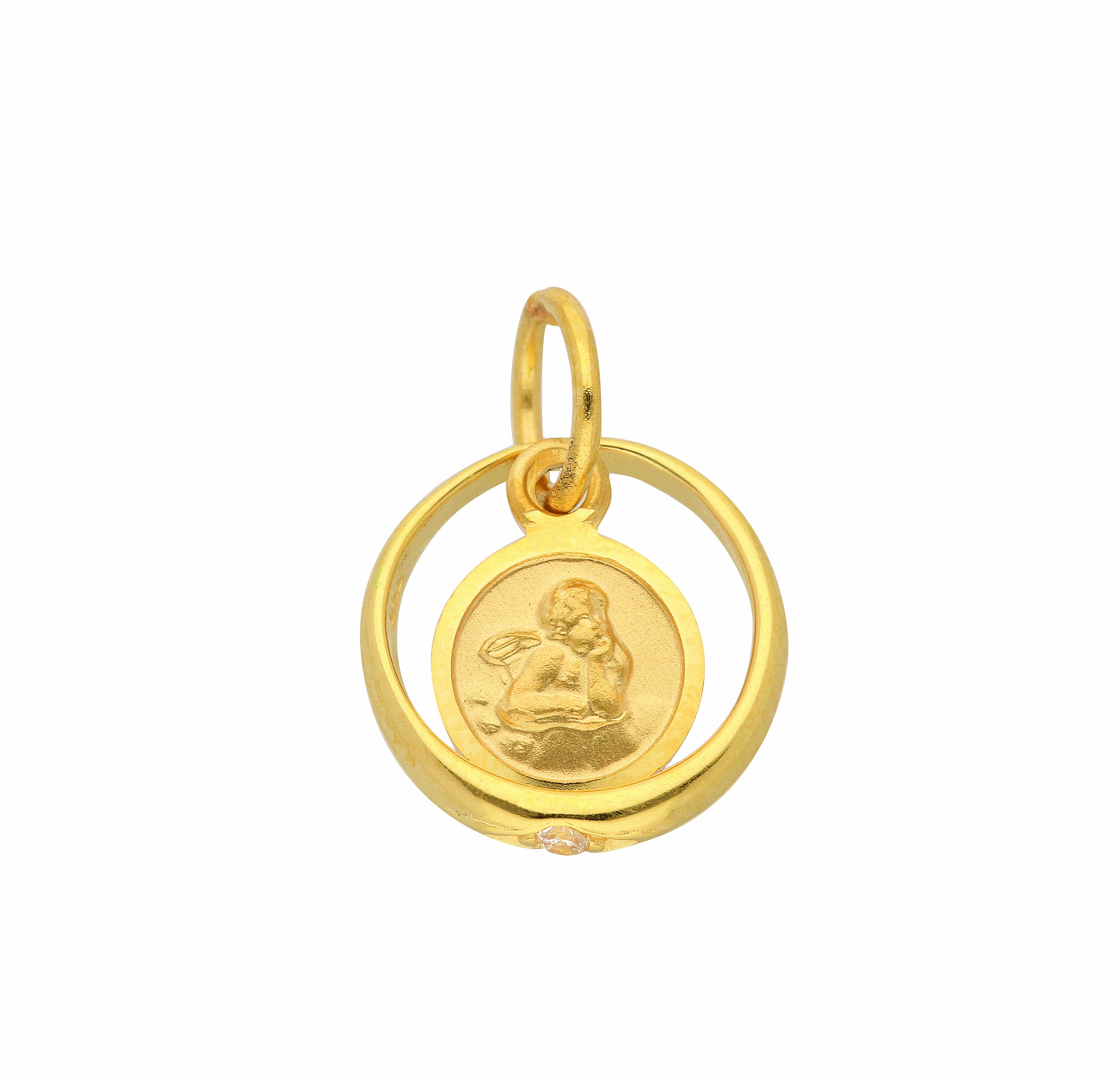Adelia´s Kette mit walking - | Halskette Gold mit Zirkonia Anhänger Set mit I\'m online Schmuckset »333 mm«, Taufring 10,1 kaufen Ø Anhänger