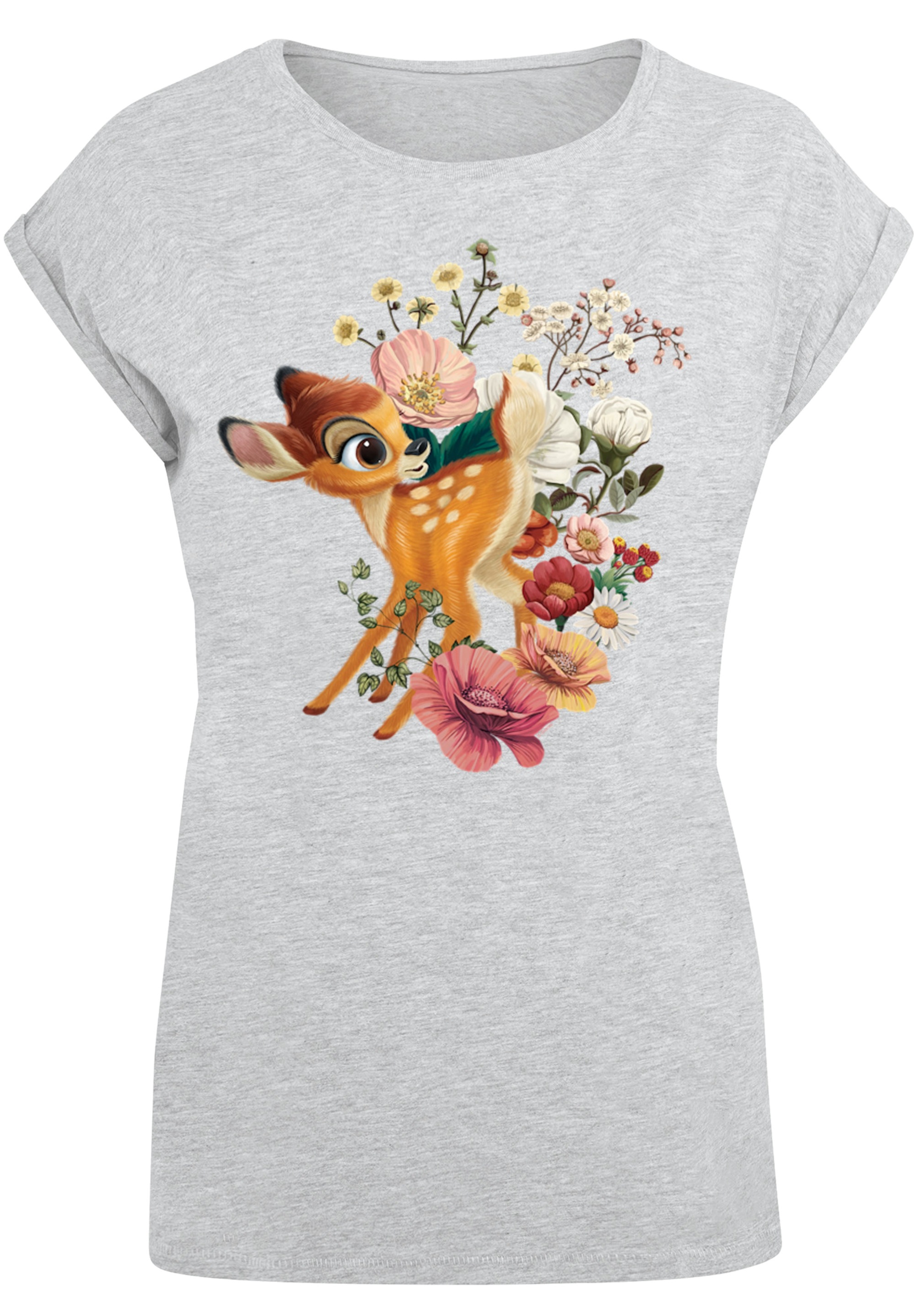 online Meadow«, Print F4NT4STIC »PLUS T-Shirt SIZE Bambi