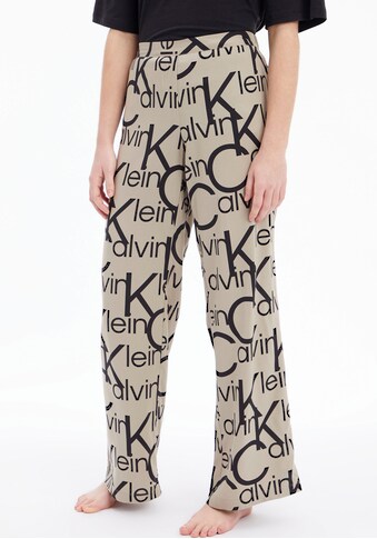 Calvin Klein Schlafhose »SLEEP PANT«, mit Calvin Klein Logo-Schriftzug allover kaufen