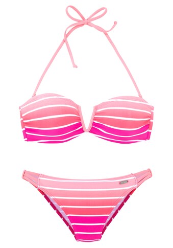 Venice Beach Bandeau-Bikini, mit Farbverlauf kaufen