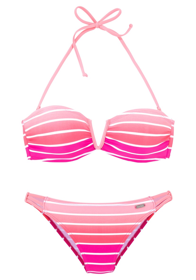 Bustier-Bikini-Top walking I\'m Beach | »Summer«, Trägern shoppen Venice mit gerkreuzten