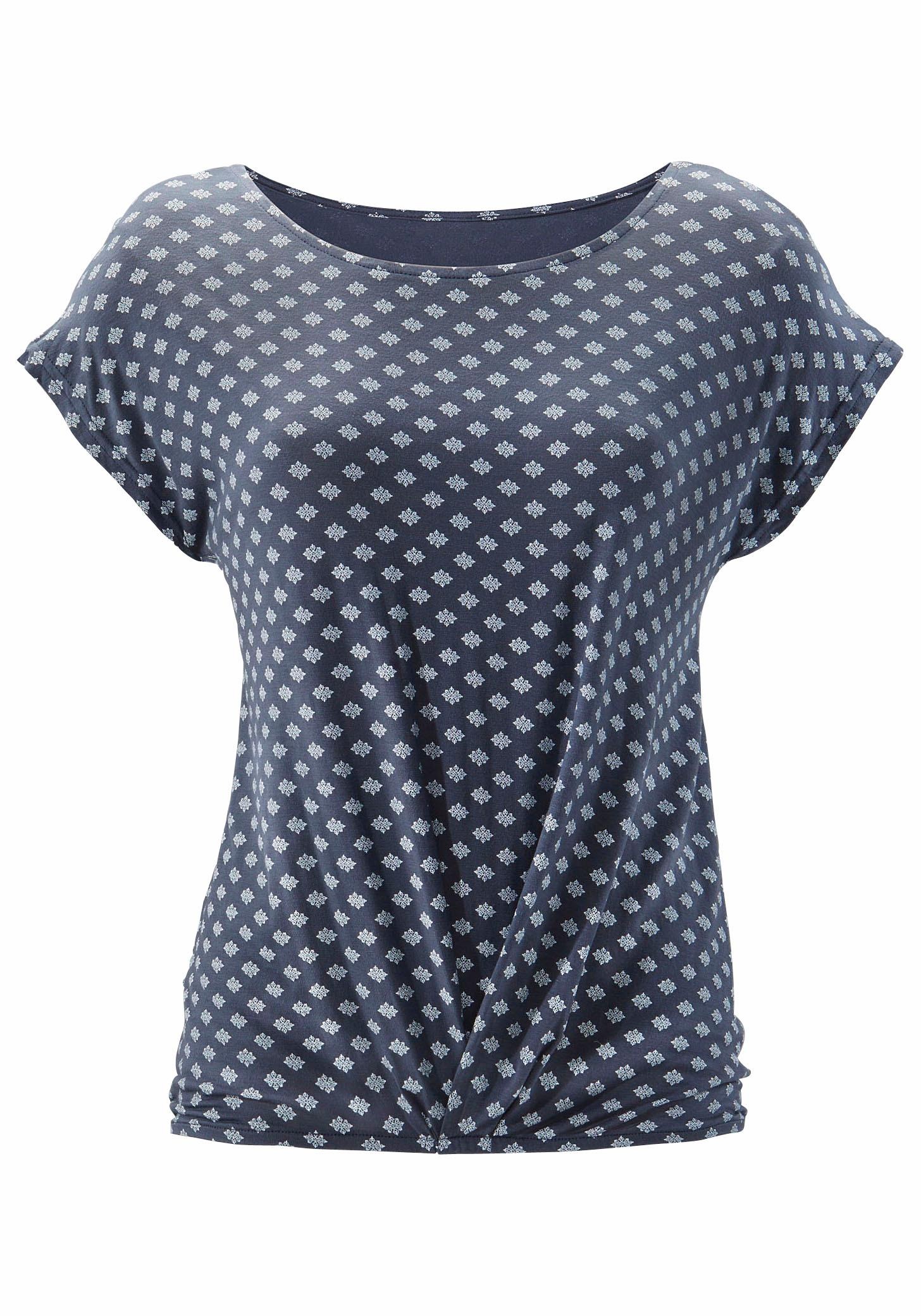 LASCANA T-Shirt, mit Faltendetail am Saum kaufen
