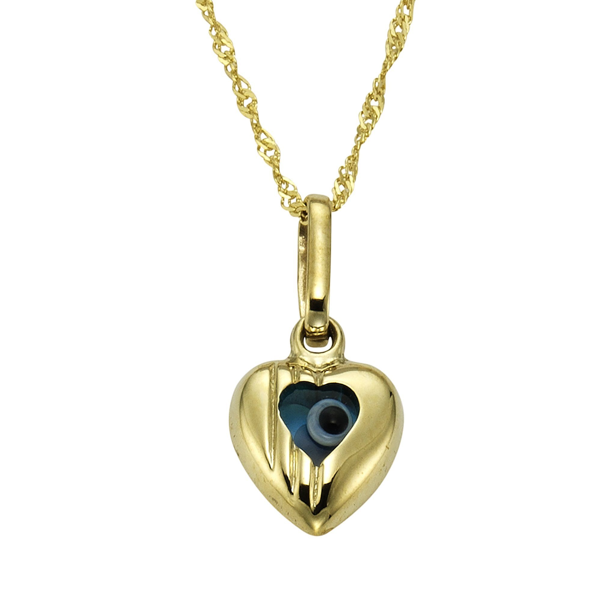 Fascination by Ellen K. Kette mit Anhänger »333/- Gelbgold«, (Set, 2 tlg.) kaufen