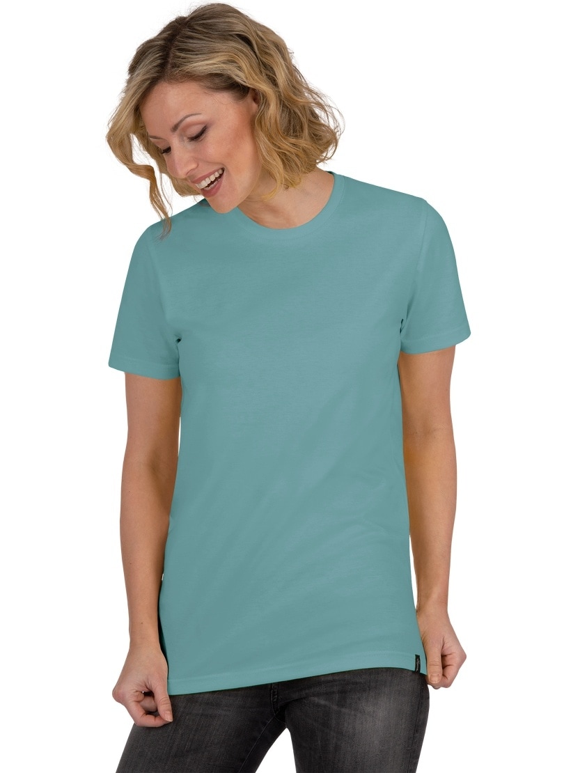 Fit T-Shirt aus T-Shirt Slim shoppen Trigema Baumwolle« »TRIGEMA DELUXE
