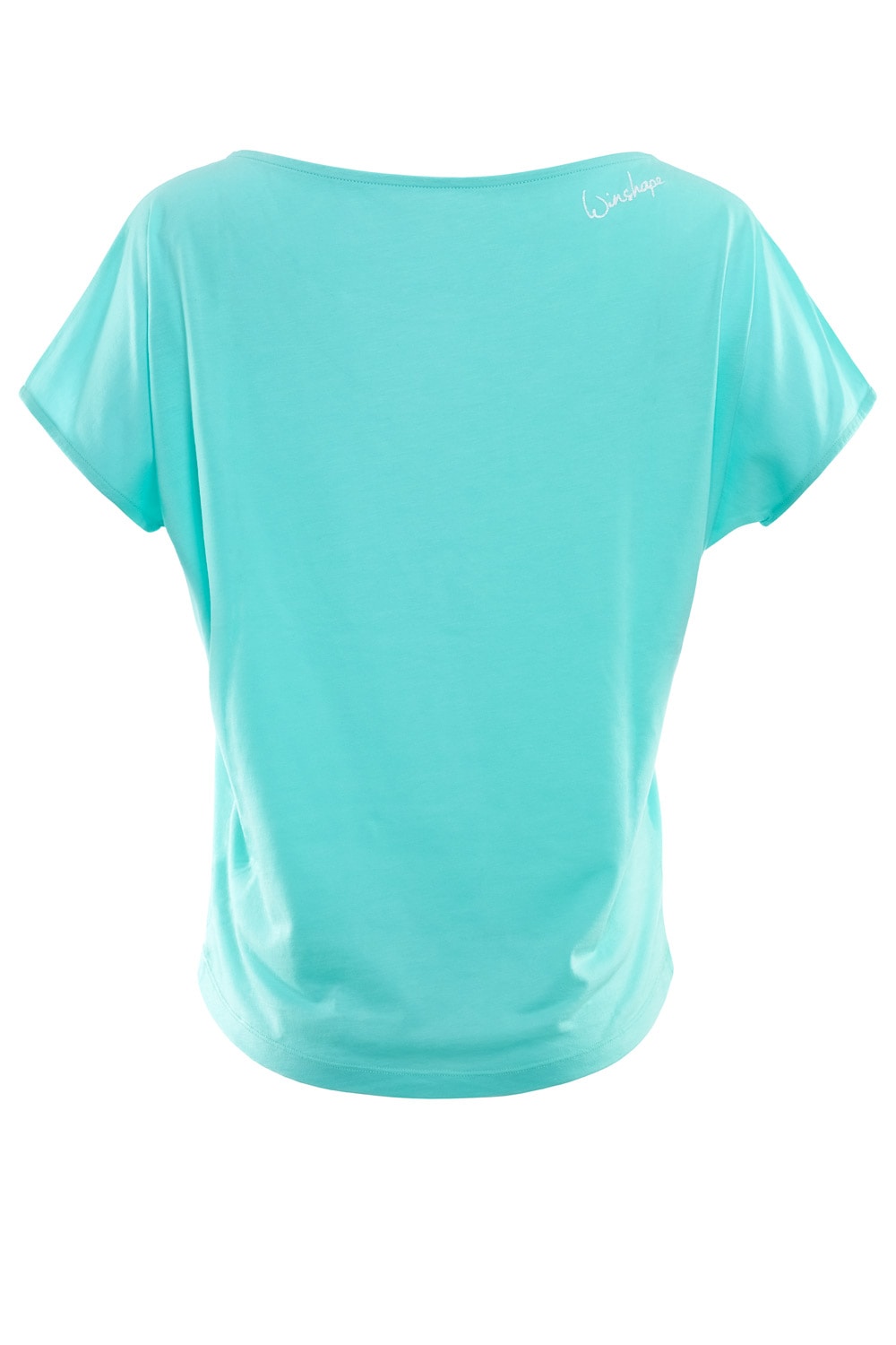 shoppen leicht«, »MCT002 Winshape Oversize-Shirt mit Glitzer-Aufdruck weißem ultra