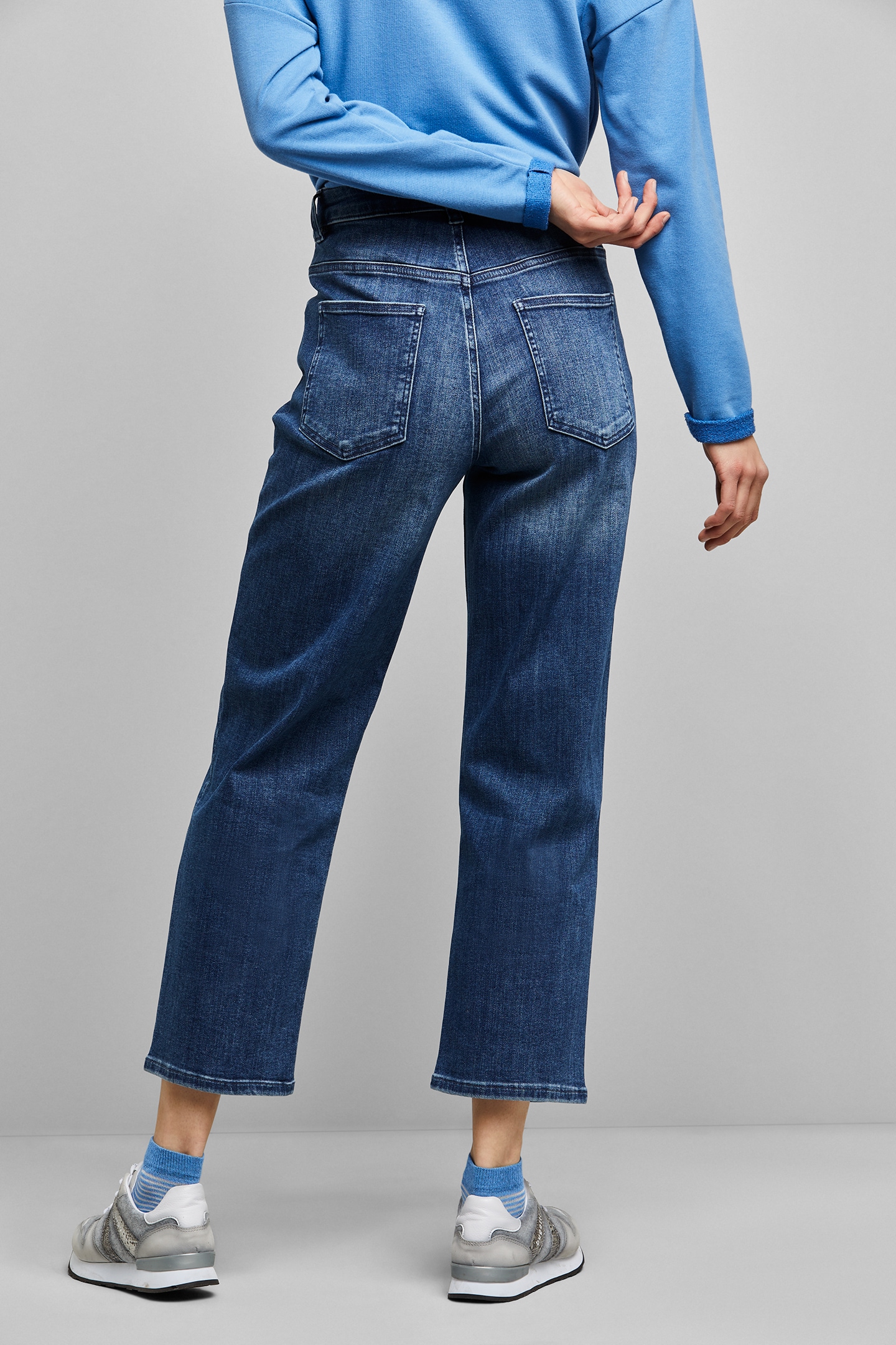 aus Baumwollware bugatti walking online elastischer in 5-Pocket-Jeans, Fit I\'m Relax |