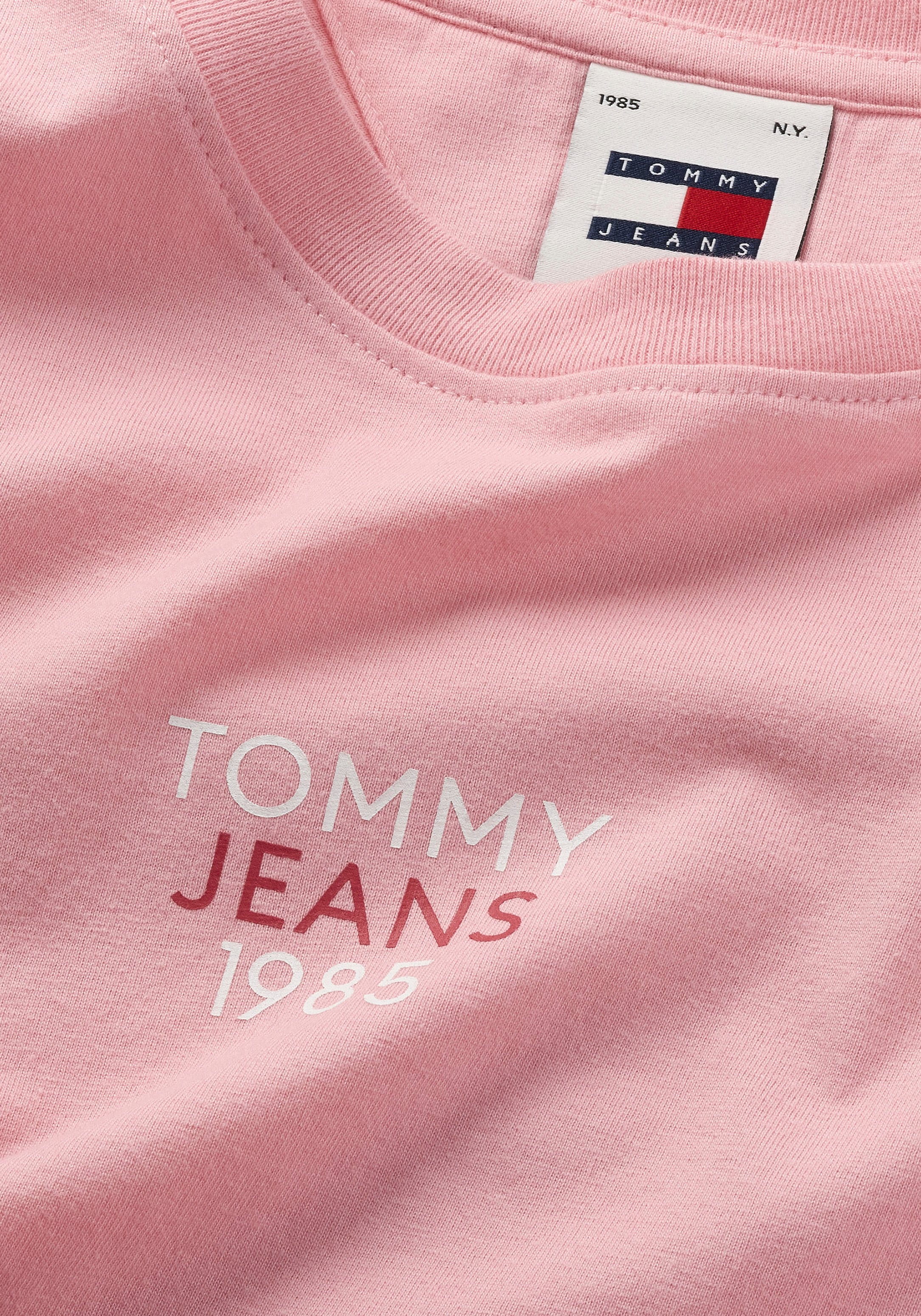 Tommy Jeans Langarmshirt »TJW SLIM ESSENTIAL LOGO 1 LS EXT«, mit  Logoschriftzug online kaufen | I'm walking