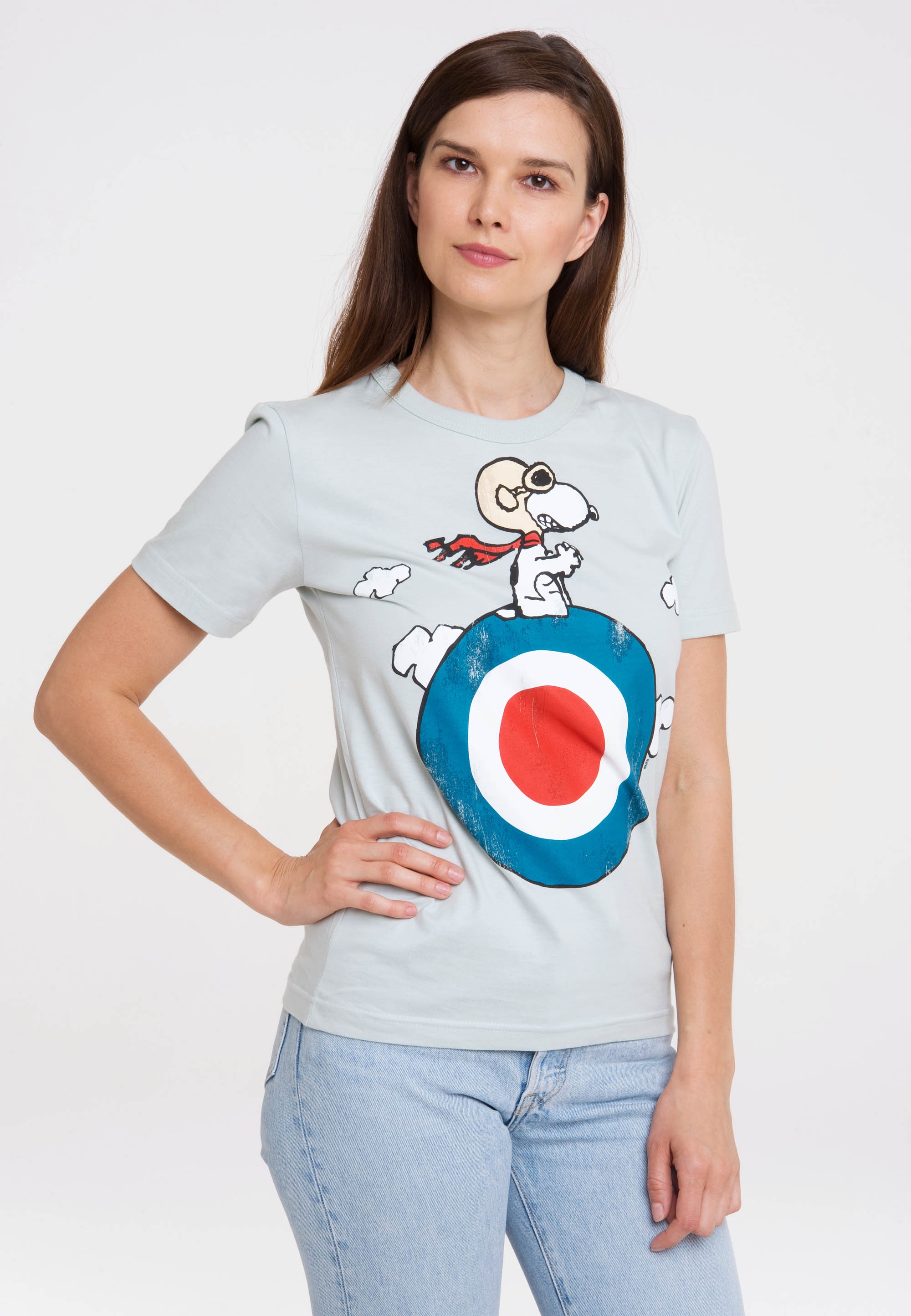 Snoopy«, LOGOSHIRT kaufen lizenziertem T-Shirt mit - Print »Peanuts