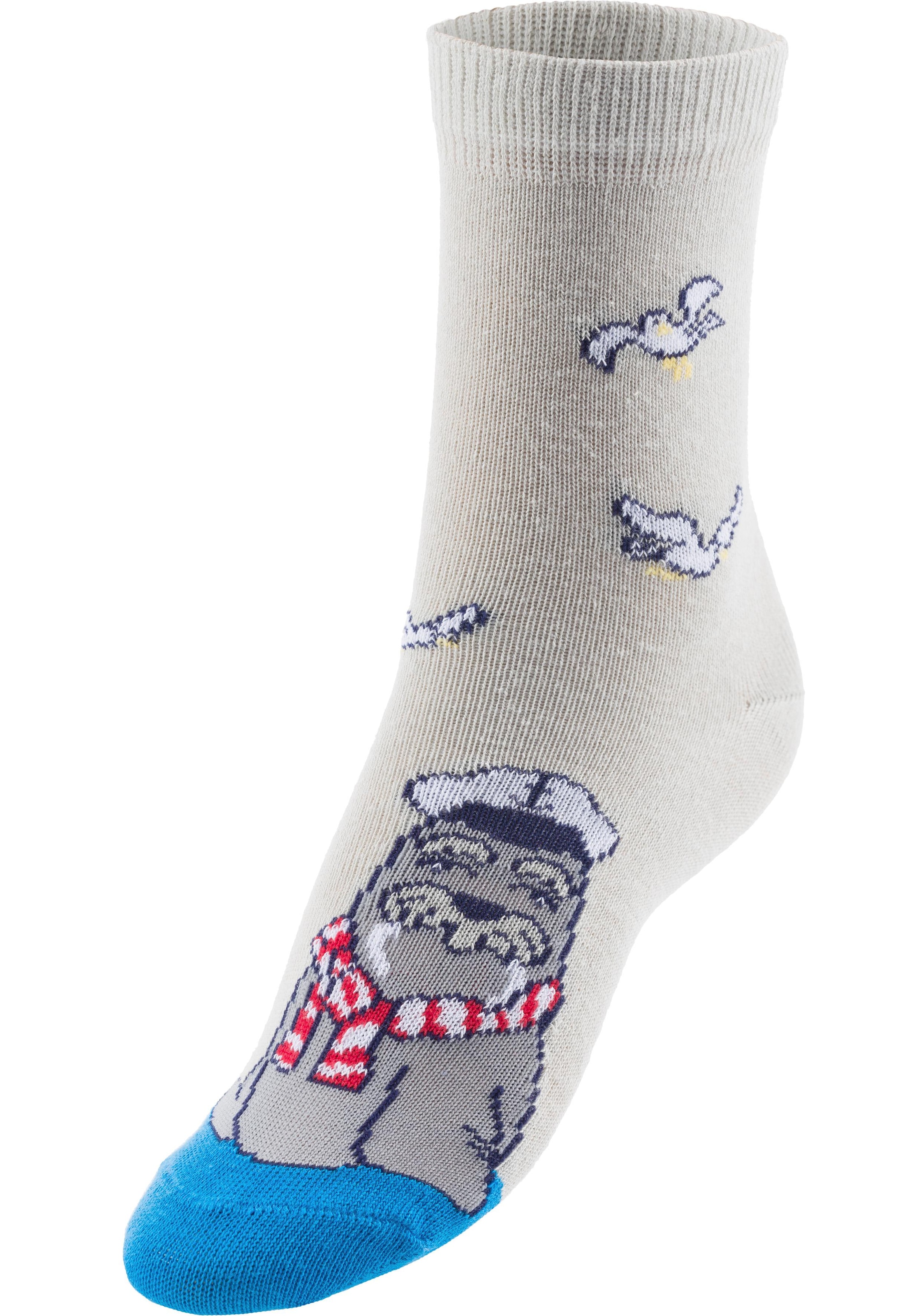 Arizona Socken, (5 Paar), mit Meeresmotiven online kaufen | I\'m walking | Lange Socken