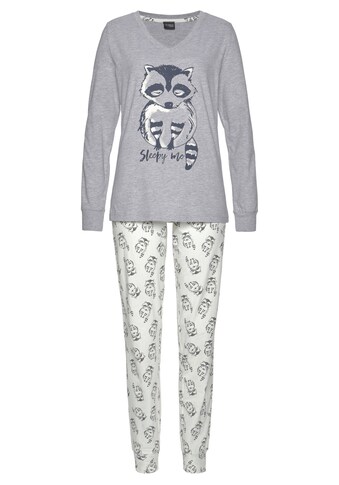 Vivance Dreams Pyjama, mit Tierprint kaufen