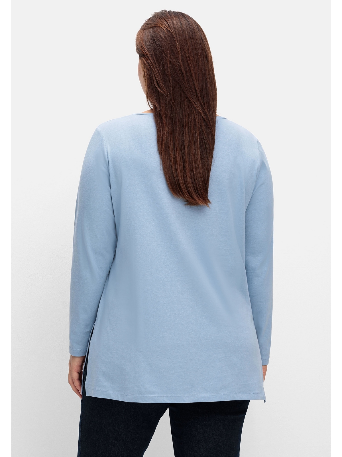 I\'m Sheego walking Größen«, hohen kaufen mit Longshirt »Große online Seitenschlitzen |