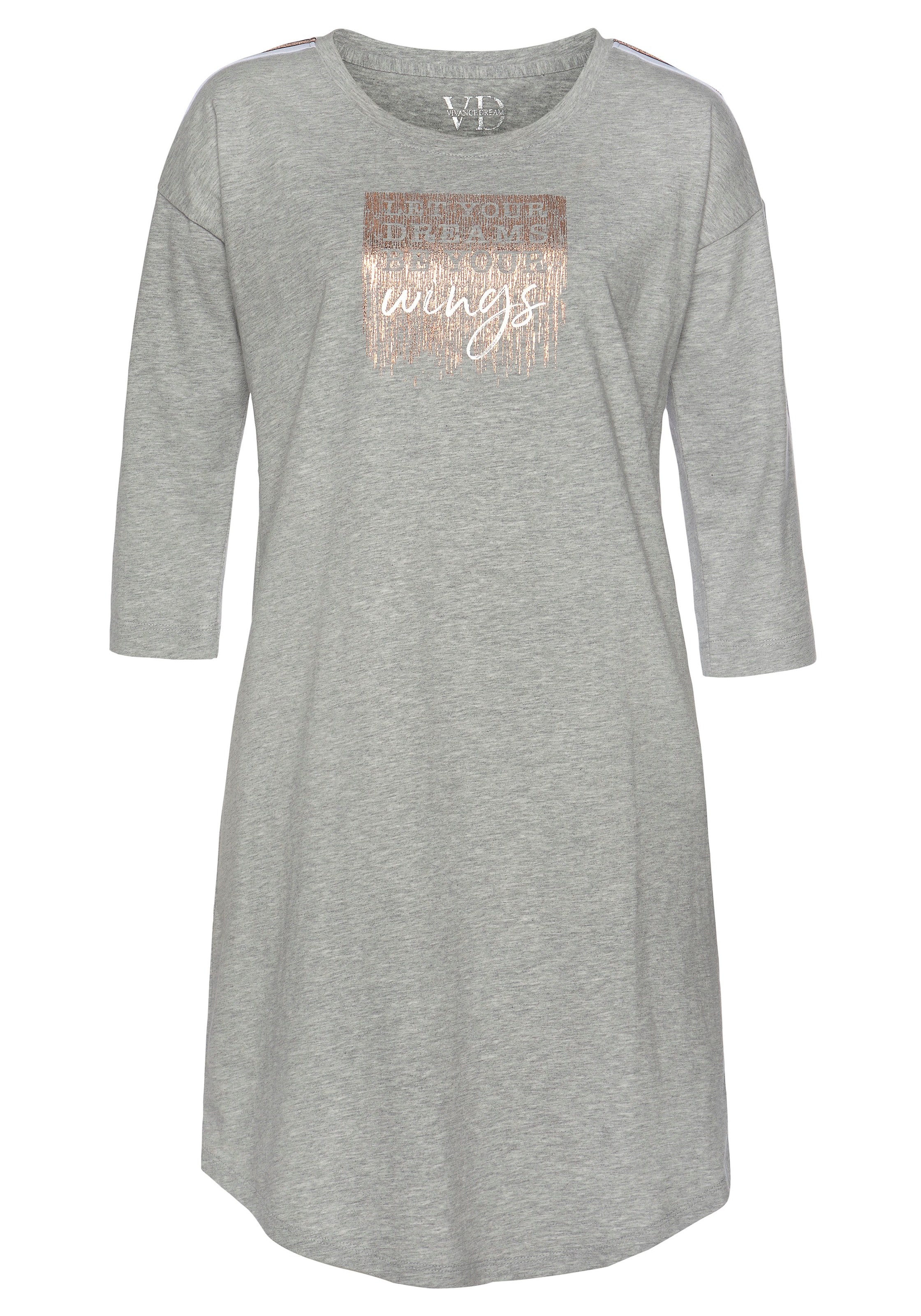 Vivance Dreams Nachthemd, mit abgerundetem Saum kaufen