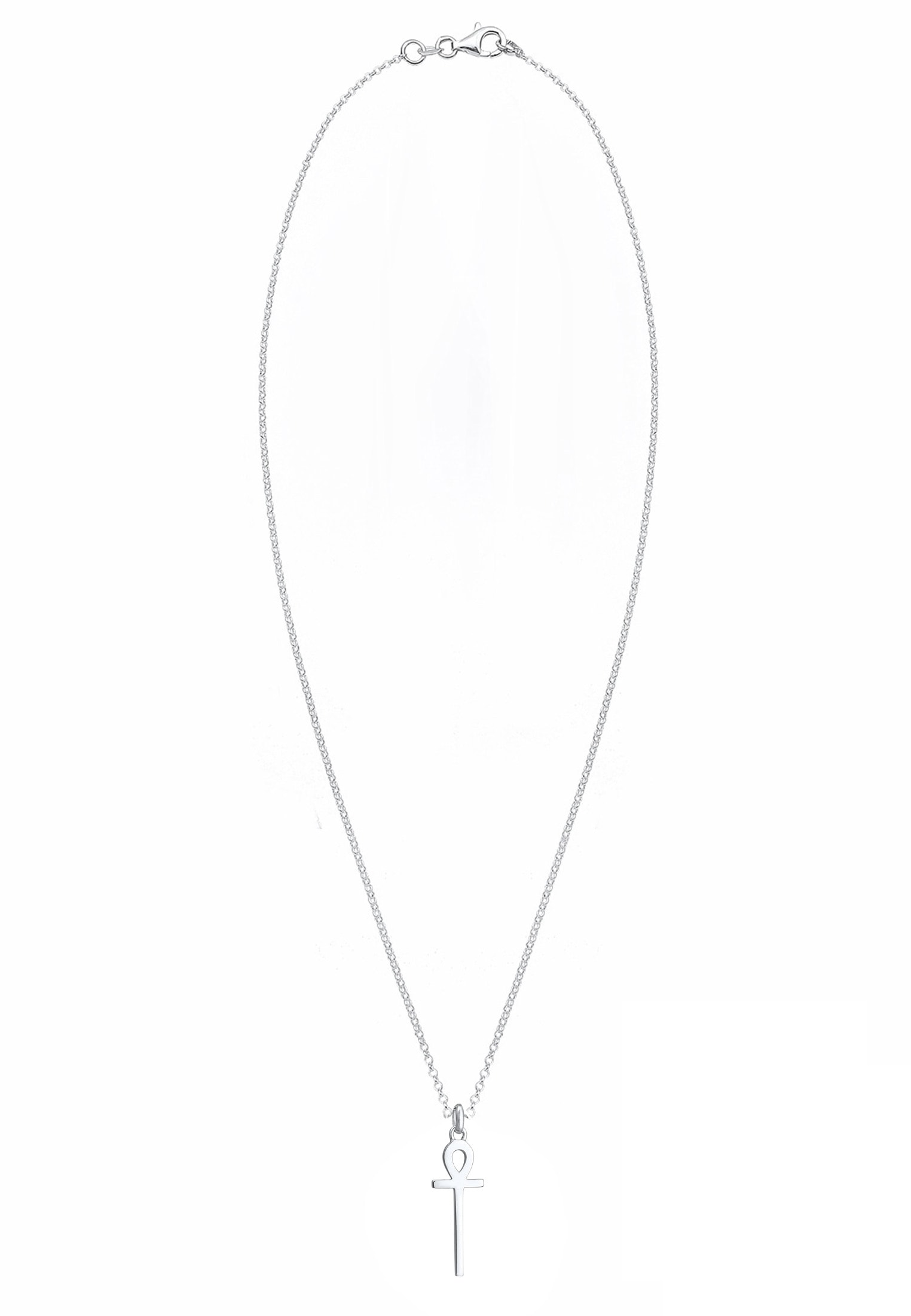 Elli Silber« Kette Kreuz mit Symbol I\'m 925 Anhänger walking | bestellen Anhänger Ankh »Erbskette