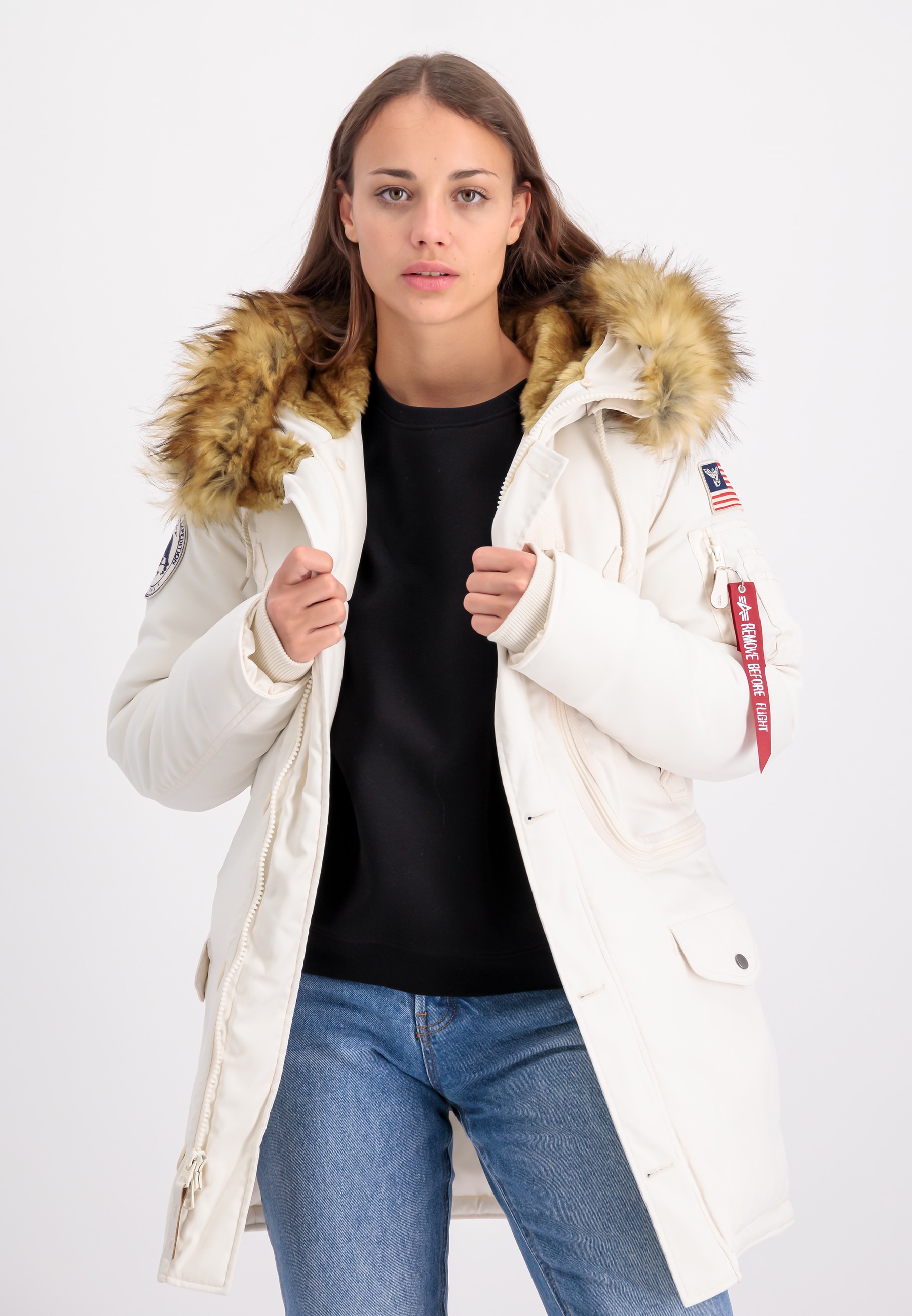 Alpha Industries Winterjacke »Alpha Industries Women - Parka & Winter  Jackets Polar Jacket Wmn« kaufen | I'm walking