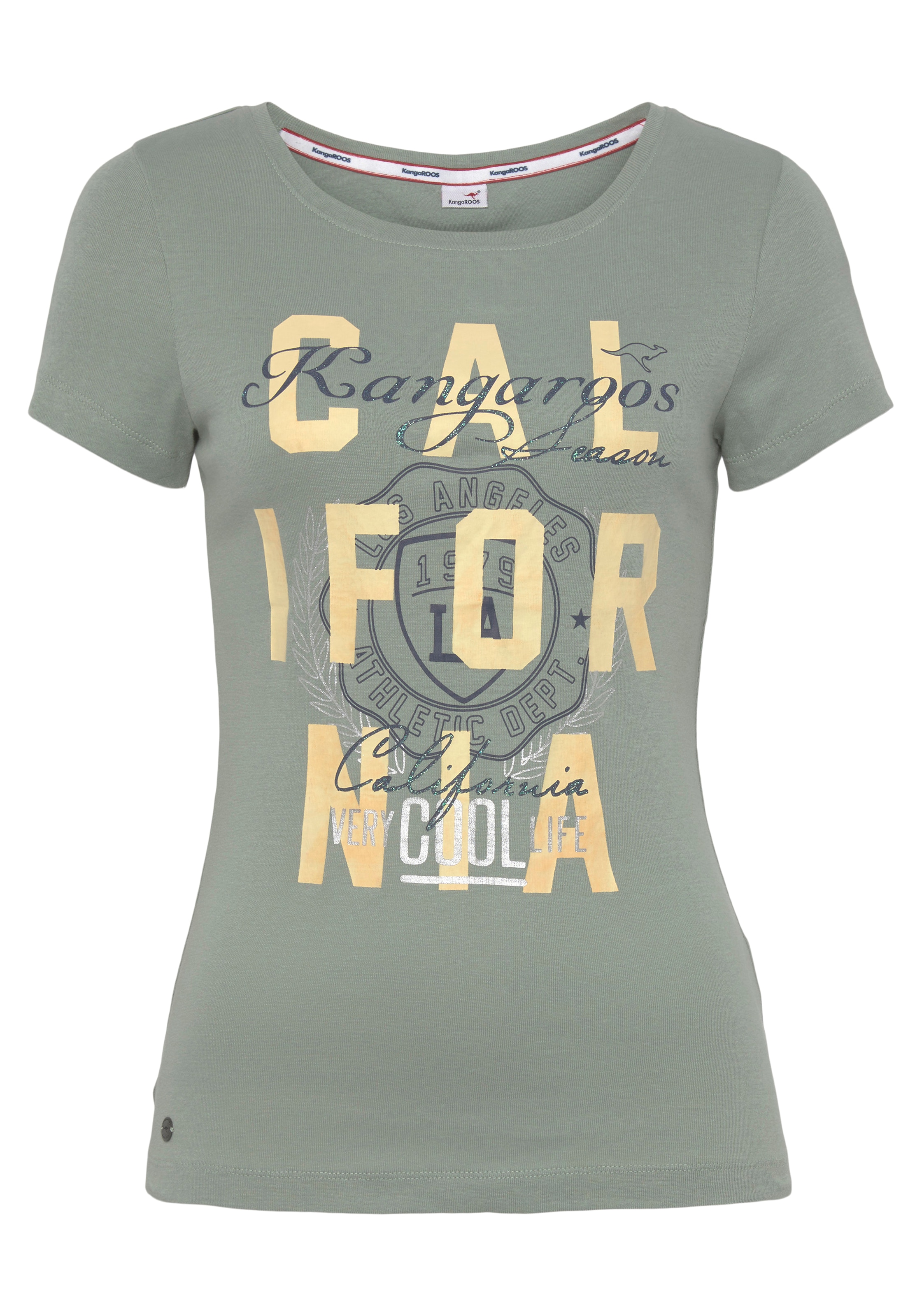 KangaROOS Print-Shirt, mit Logodruck im California-Style - NEUE KOLLEKTION kaufen