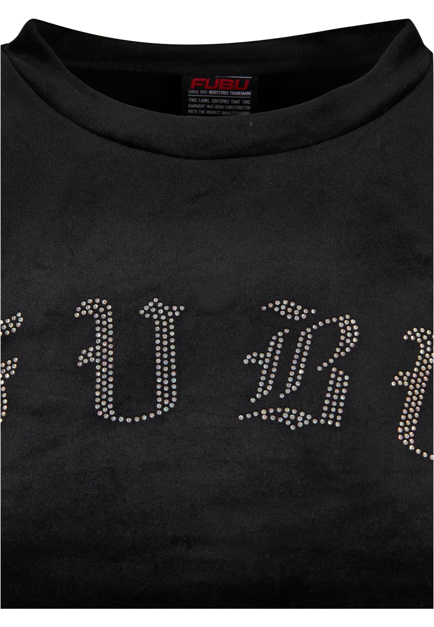 Fubu Langarmshirt »Damen FW224-018-1 Old English Rhinestone Velours LS black«,  (1 tlg.) online kaufen | I'm walking