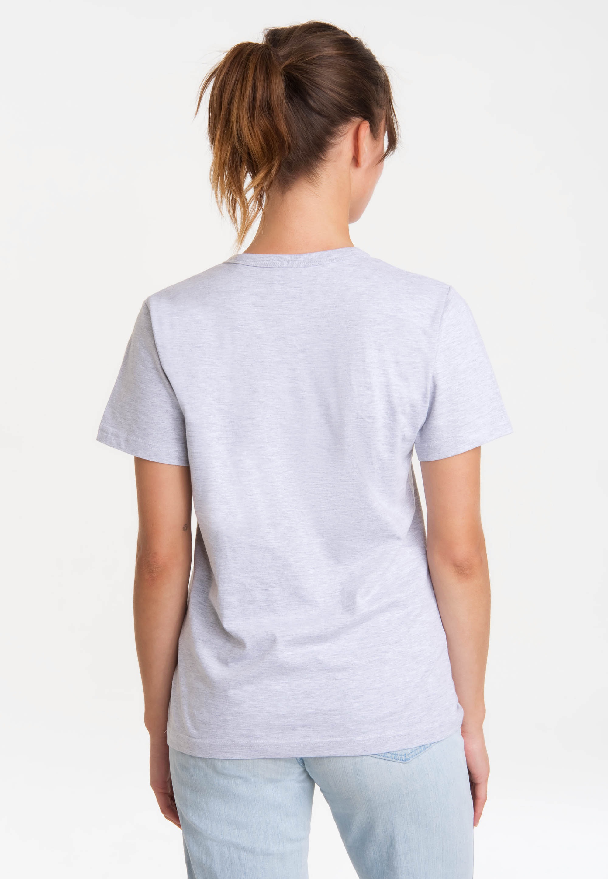 LOGOSHIRT T-Shirt »Der kleine Maulwurf - lizenziertem walking bestellen mit Print I\'m Juhu«, 