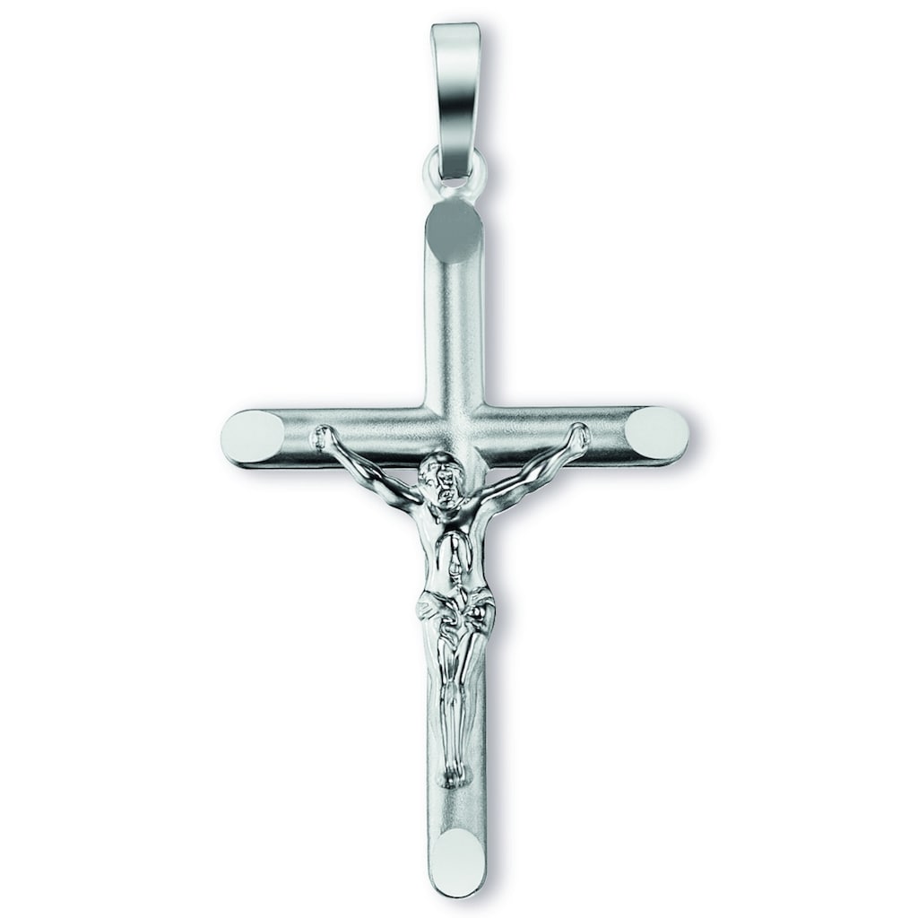 ONE ELEMENT Kettenanhänger Kreuz Anhänger aus 925 Silber Damen Silber Schmuck