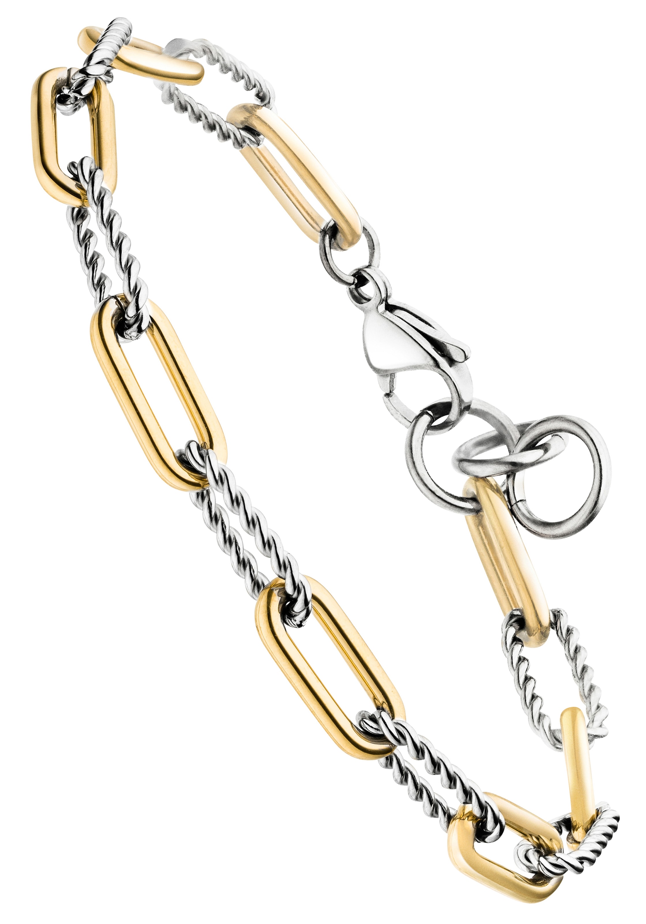 JOBO Armband, aus Edelstahl teilvergoldet 21,5 cm online kaufen | I\'m  walking