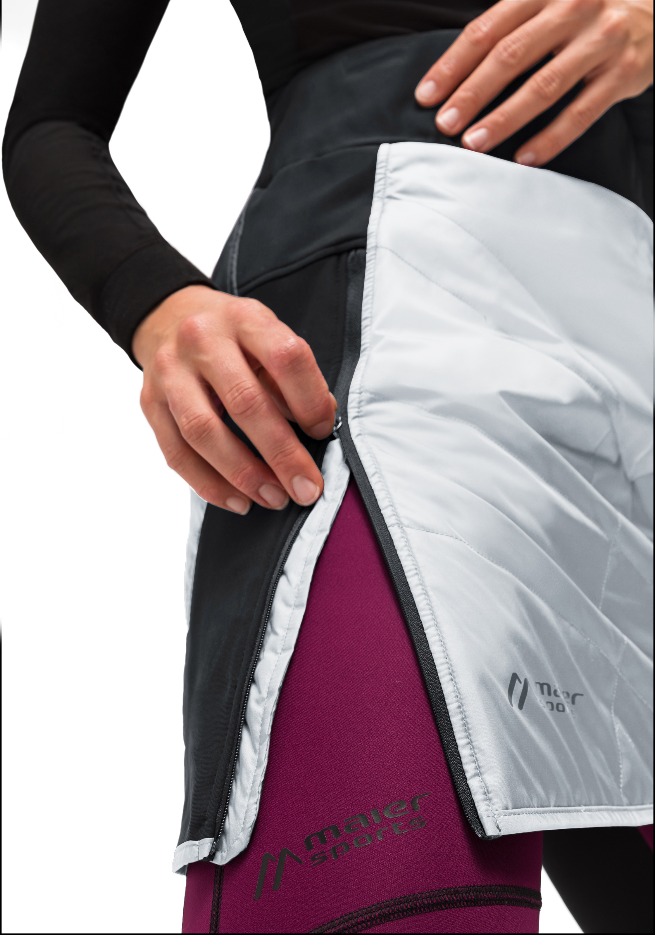 Maier Sports Sweatrock »Skjoma Skirt kaufen atmungsaktiv I\'m elastischer W«, online walking und Damen Bund windabweisend, | Überrock