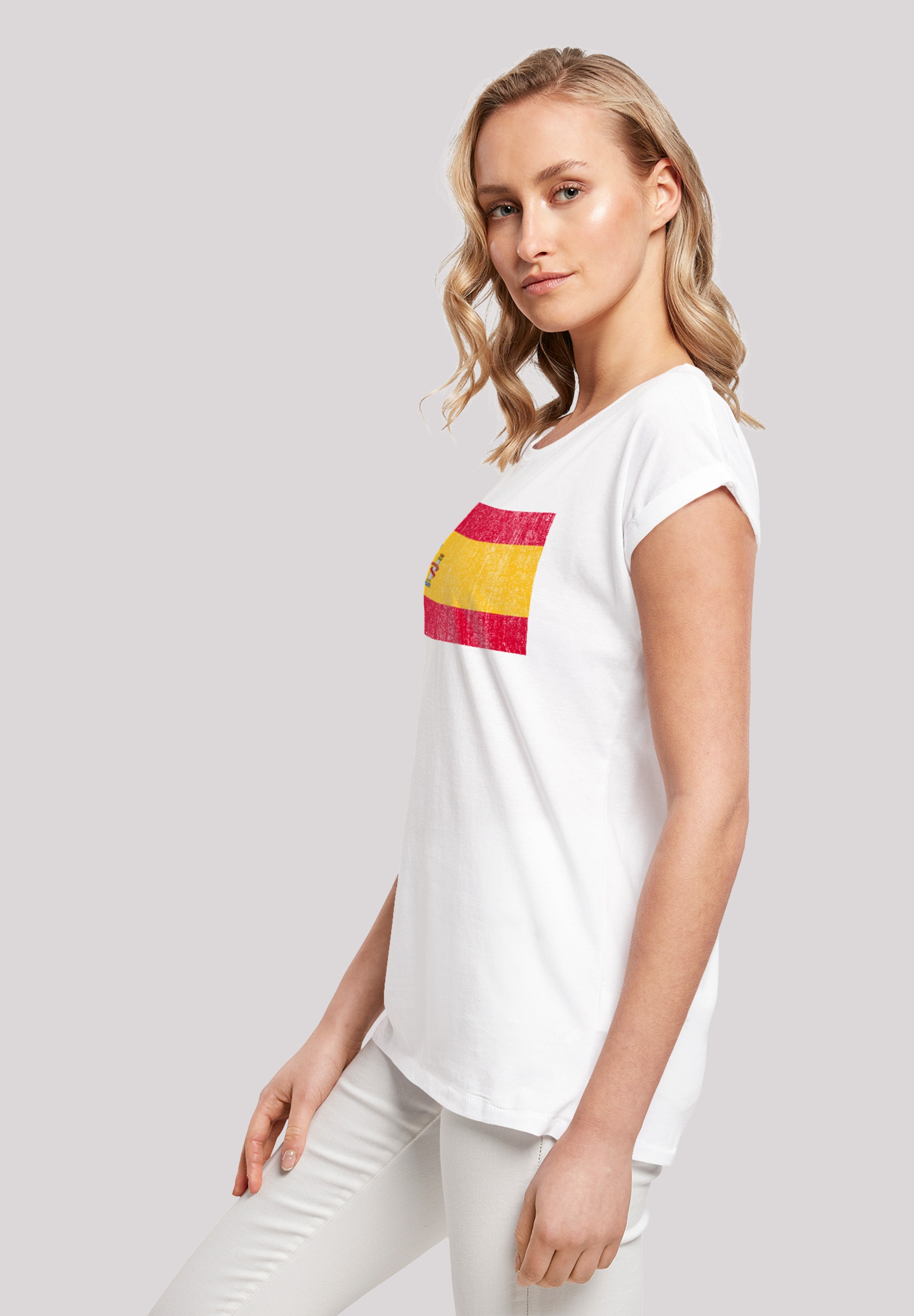 F4NT4STIC T-Shirt distressed«, bestellen Flagge Print »Spain Spanien