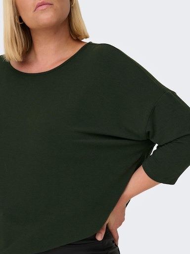 kaufen »CARLAMOUR 3/4-Arm-Shirt JRS 3/4 TOP ONLY NOOS« CARMAKOMA