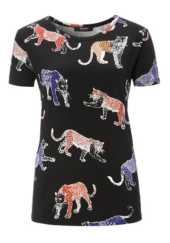 Aniston CASUAL T-Shirt, mit bunten Leoparden bedruckt kaufen