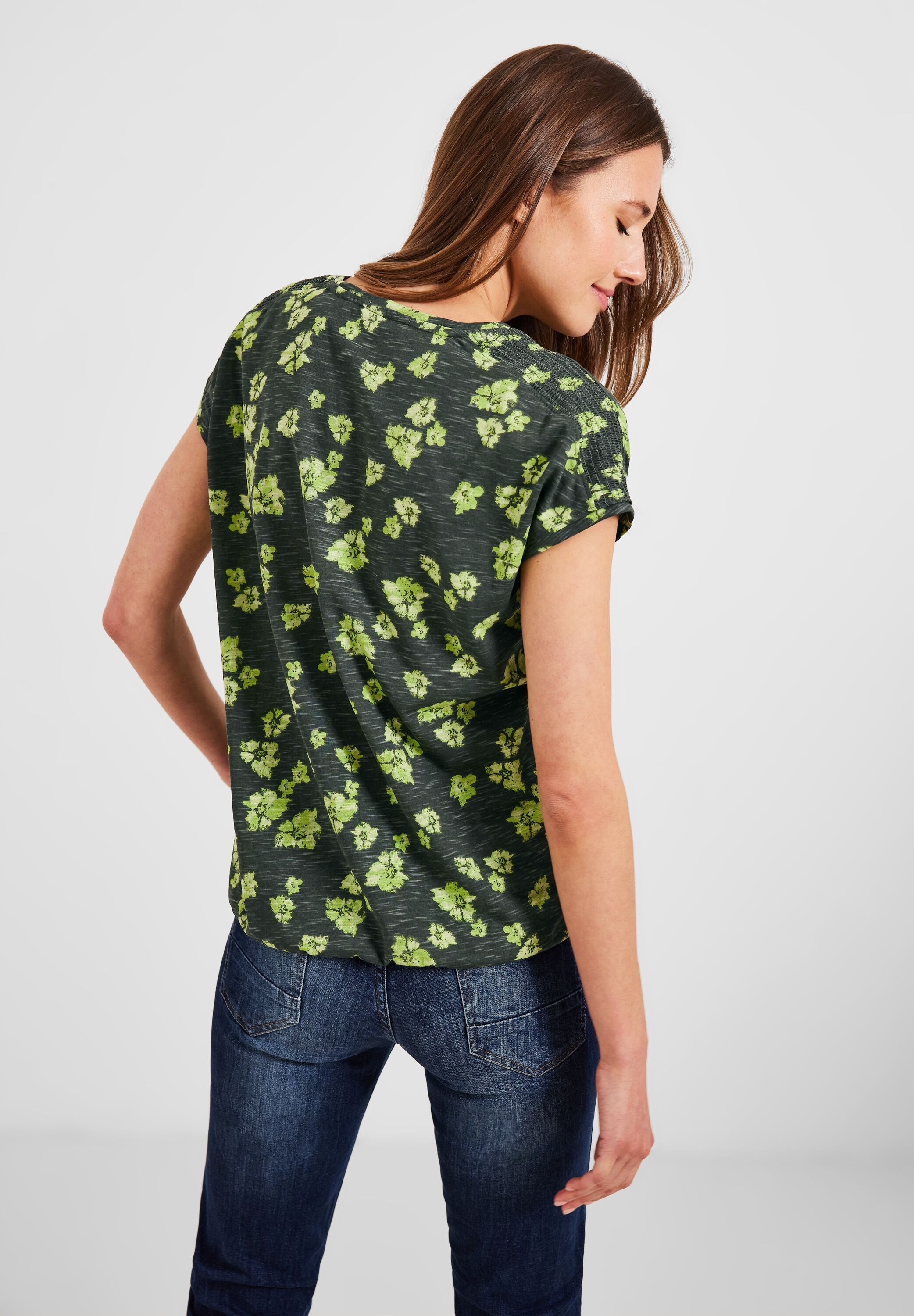 Cecil Print-Shirt, aus reiner Baumwolle online