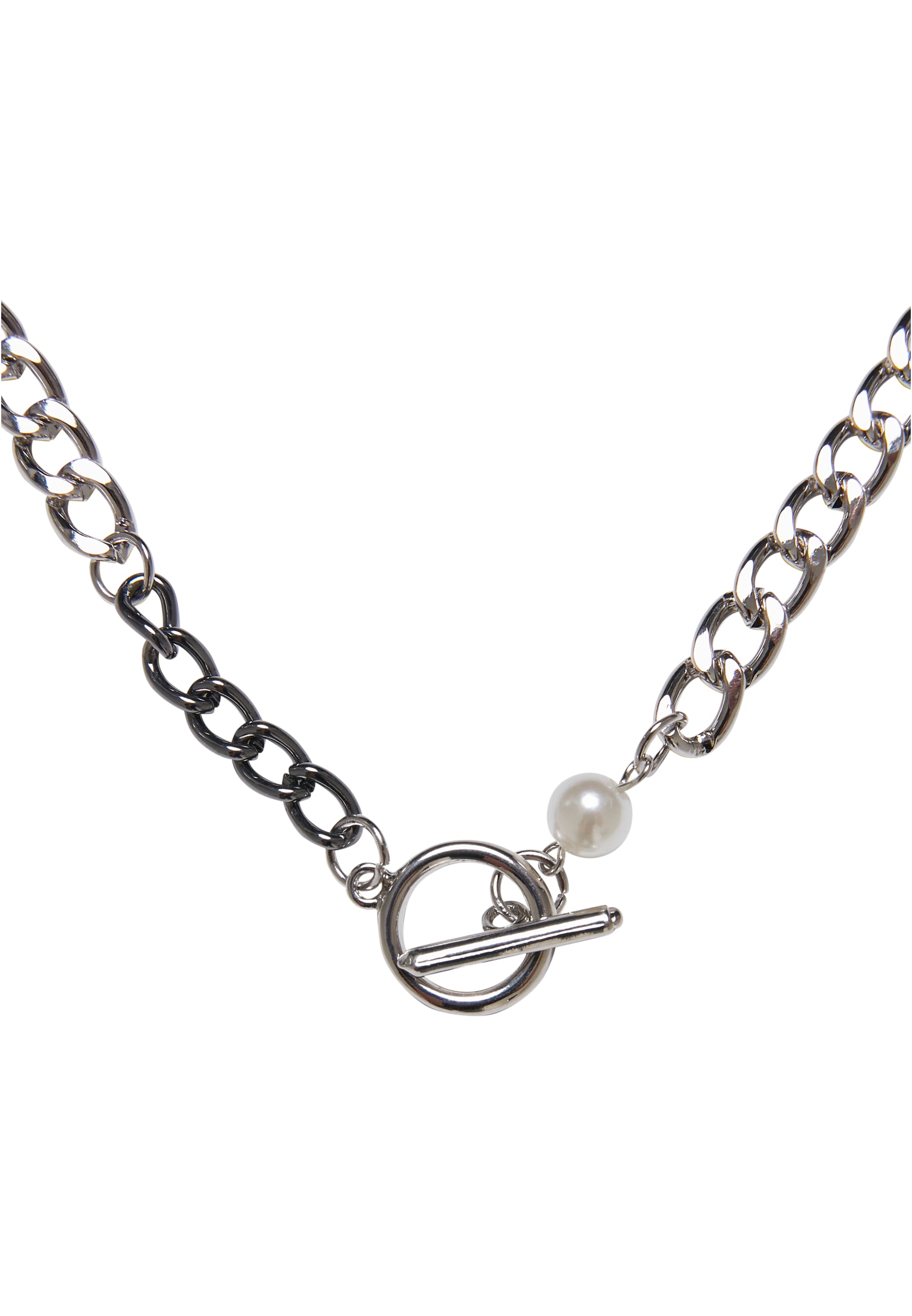 URBAN CLASSICS Schmuckset »Accessoires Pearl Fastener Necklace«, (1 tlg.) |  I\'m walking