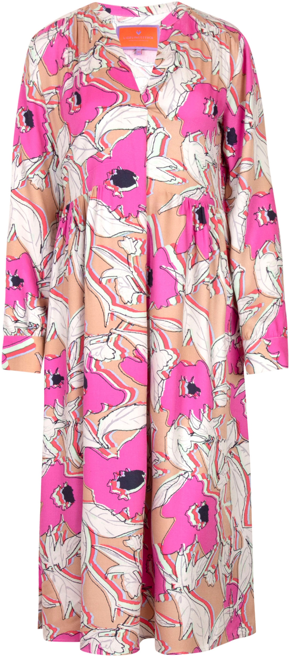 Lieblingsstück Tunikakleid »RubiaL«, mit allover Blumenprint kaufen