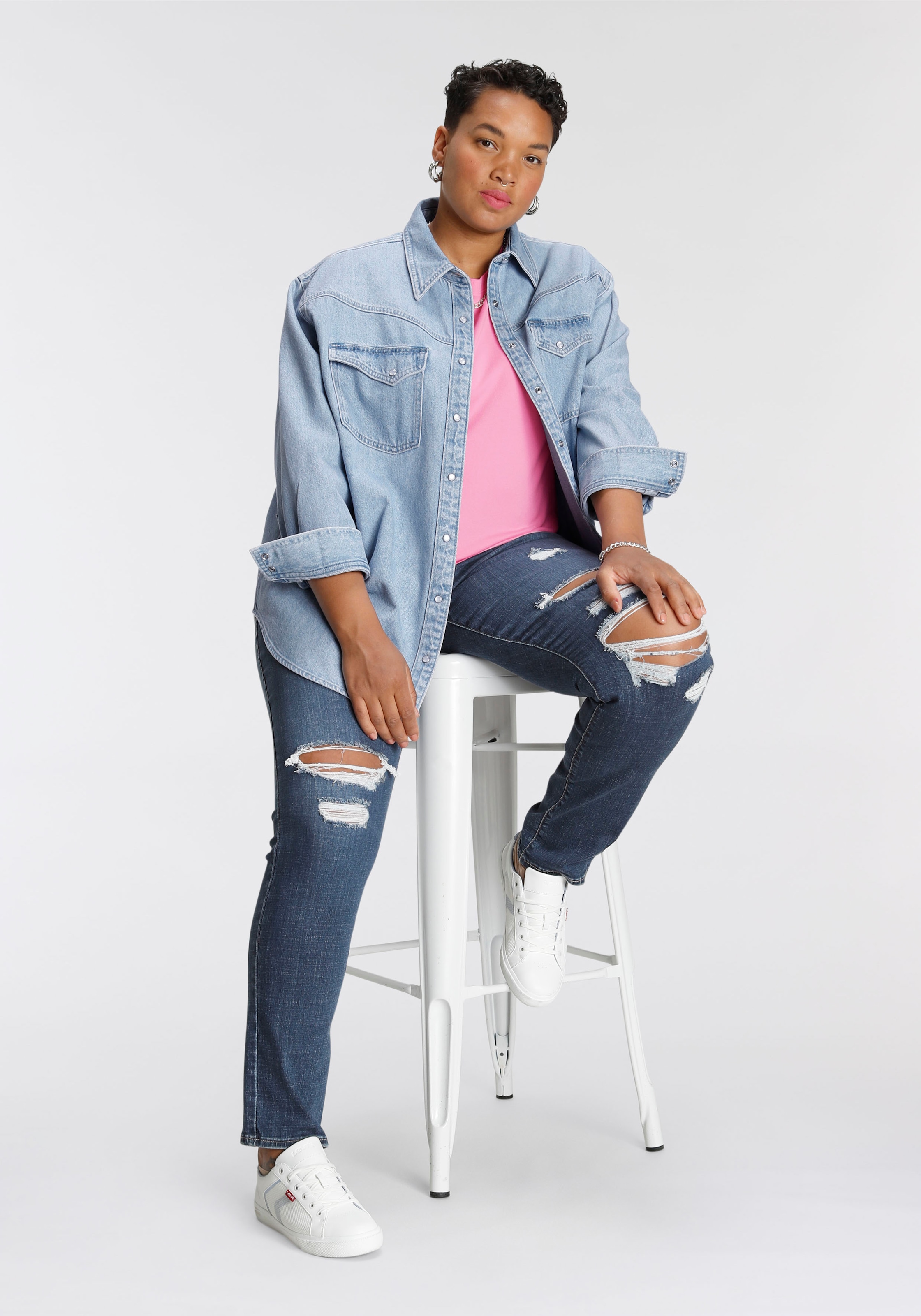 Levi's® Plus Jeansbluse »PL DORSEY XL« online