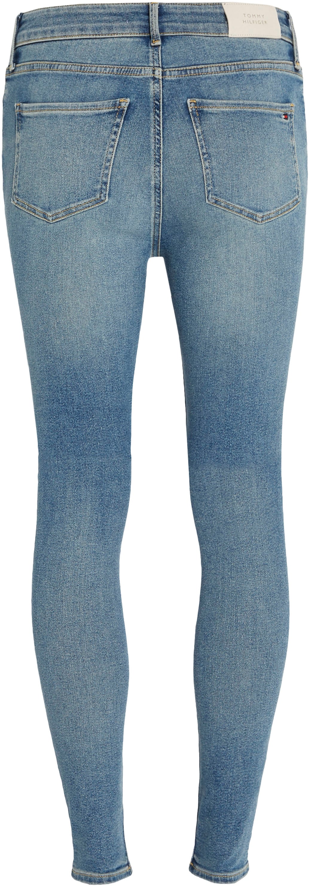 Tommy Hilfiger Skinny-fit-Jeans »TH HW I\'m SKINNY | FLEX online blauer Waschung U in KAI«, HARLEM walking