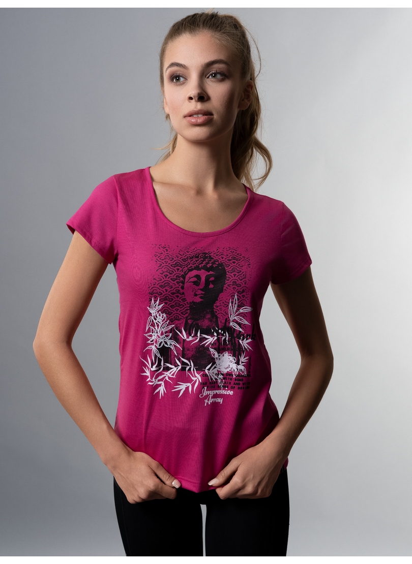 Trigema T-Shirt »TRIGEMA T-Shirt Slim Fit mit Buddha-Print« online kaufen |  I\'m walking