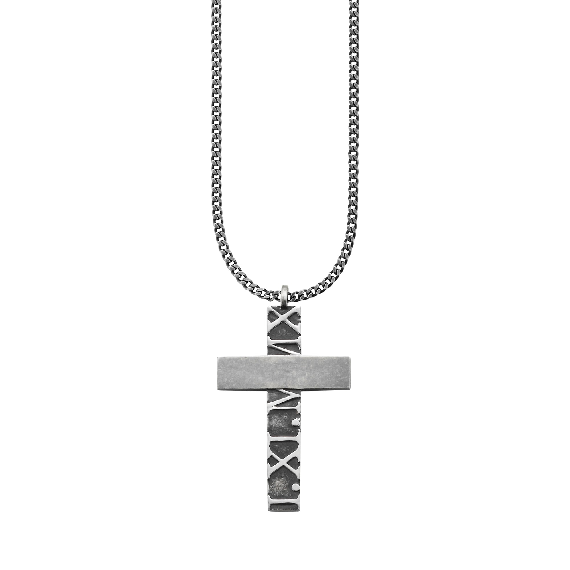 Silber Kreuz« mit »925/- matt-oxidiert Anhänger | Kette Sterling walking kaufen I\'m CAÏ
