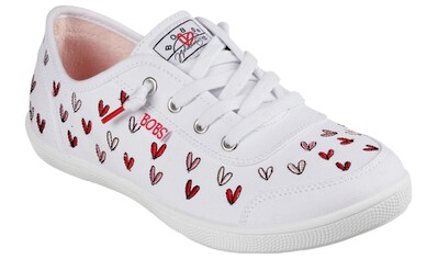 Skechers Slip-On Sneaker »BOBS B CUTE«, mit schönem Herzchen-Print kaufen