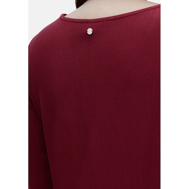Sheego 3/4-Arm-Shirt »Große Größen«, mit Kellerfalte, in A-Linie online  kaufen | I\'m walking