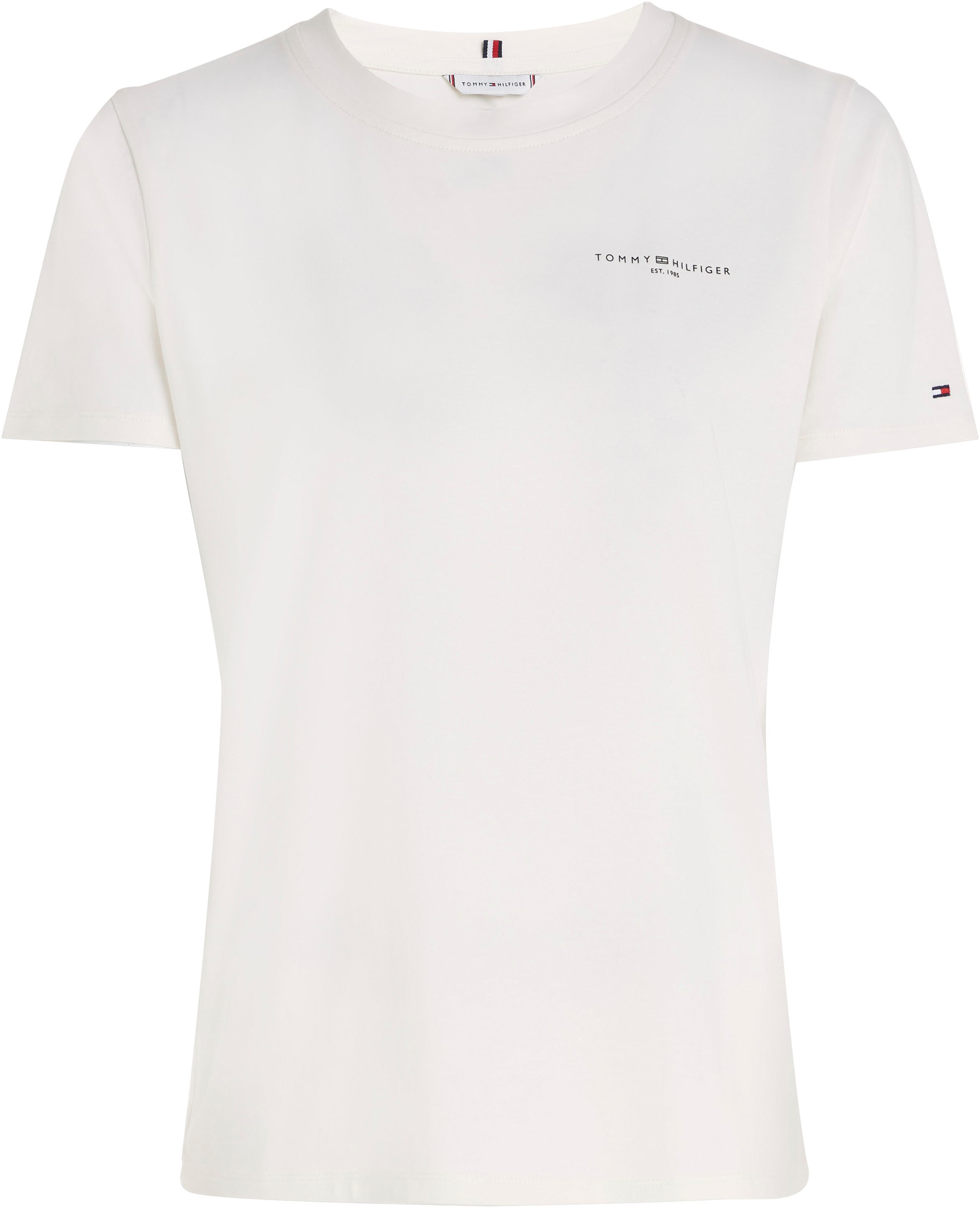 Tommy Hilfiger Curve T-Shirt »CRV 1985 REG MINI CORP C-NK SS«, Große Größen  online kaufen | I'm walking