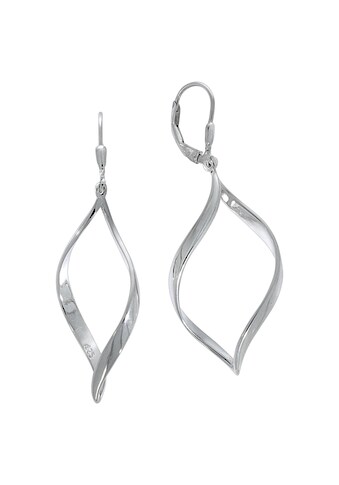 Vivance Paar Ohrhänger »925/- Sterling Silber rhodiniert«, mit geschwungener Form kaufen