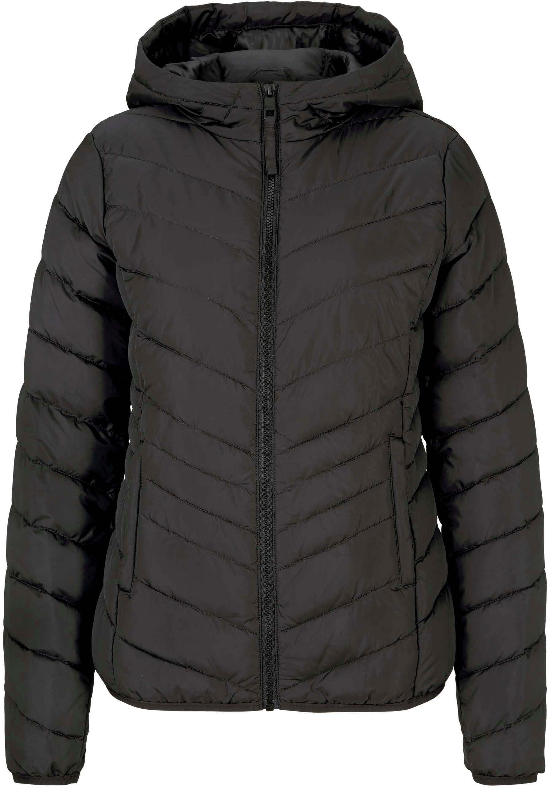TOM TAILOR Denim Steppjacke in diagonaler Steppung