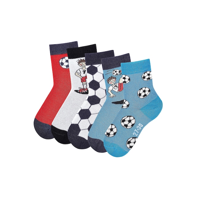 walking | Fußballmotiven I\'m kaufen H.I.S mit online (5 Paar), Socken,