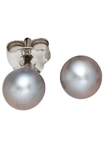 JOBO Perlenohrringe »Ohrstecker mit Perlen 5 mm«, 925 Silber mit Süßwasser-Zuchtperlen kaufen