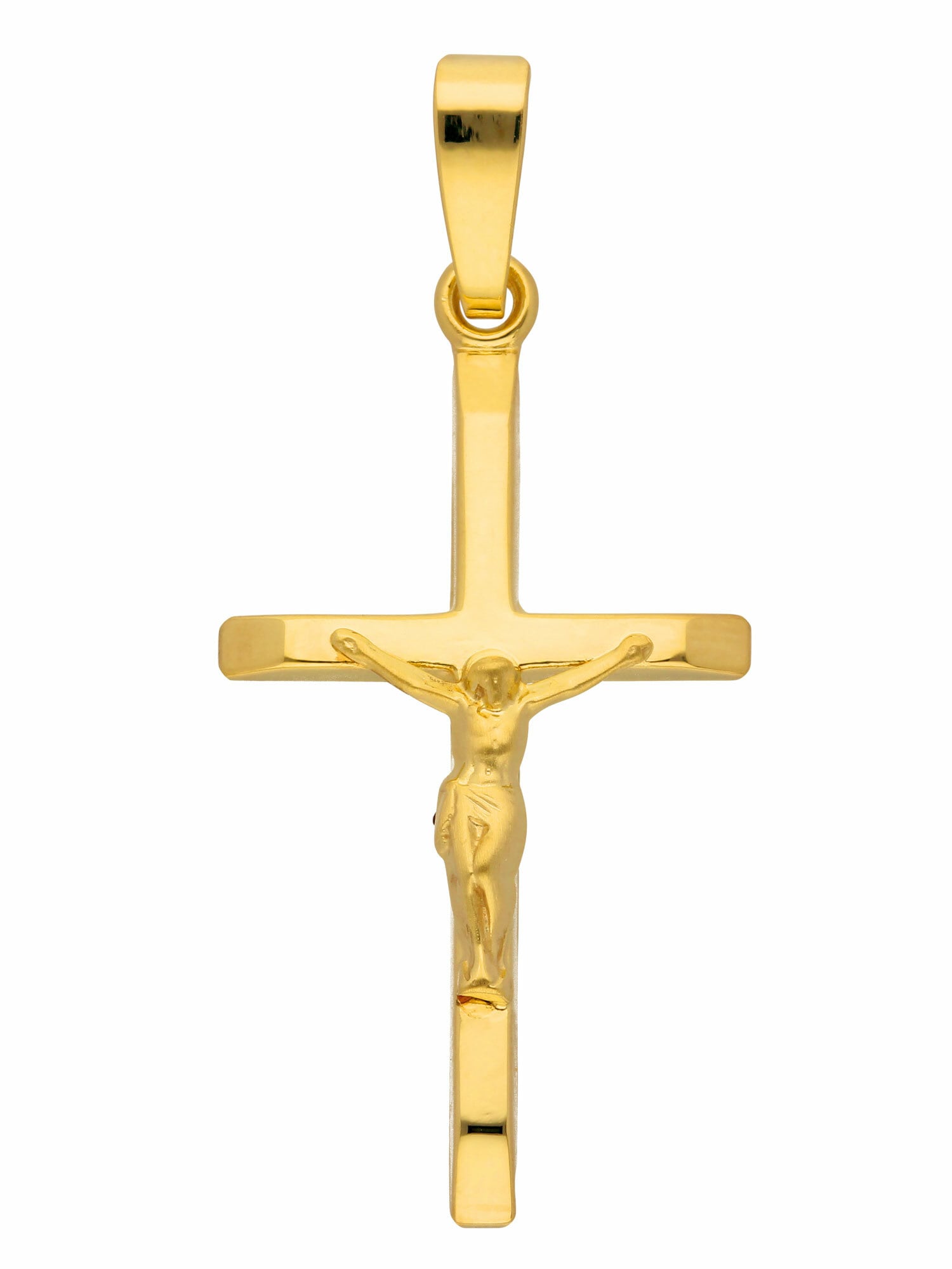 Damen Herren für Kettenanhänger Kreuz Adelia´s Anhänger & Goldschmuck Gold I\'m kaufen online »375 Korpus«, walking |