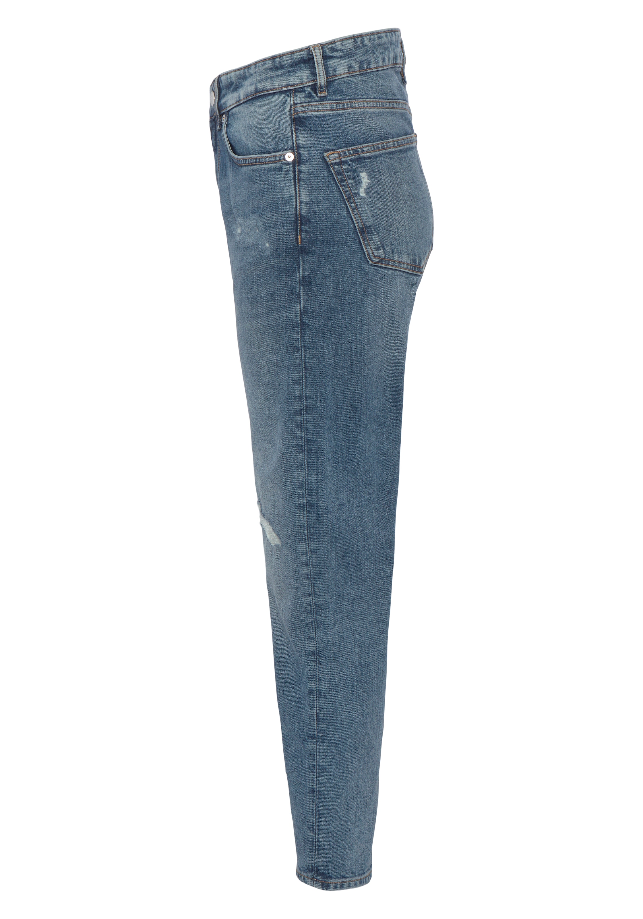 BOSS ORANGE Stretch-Jeans »Elsa Mid Look Jeans«, kaufen Denim Waist, Mid mittlere stonewashed Leibhöhe Premium im Rise