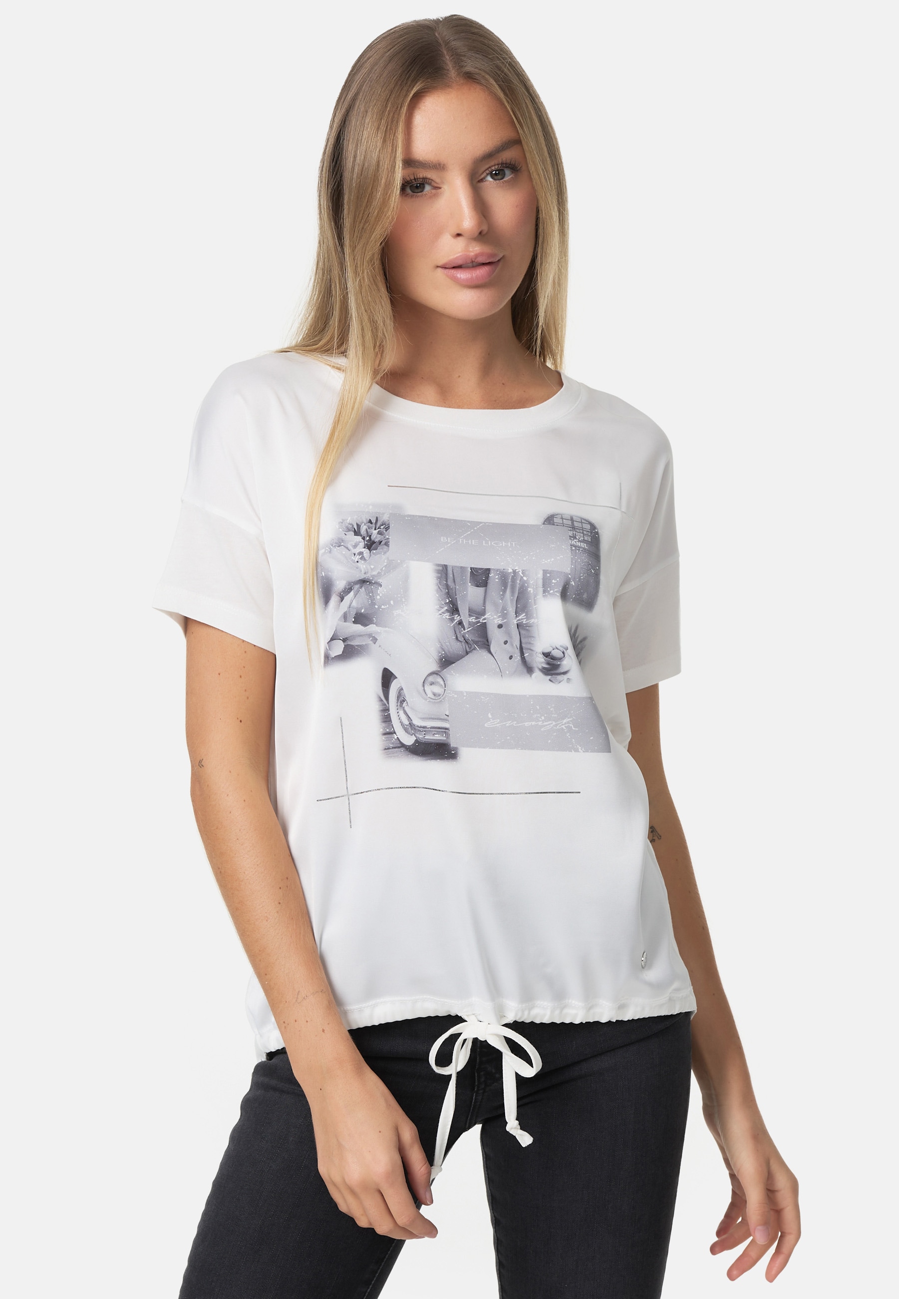 Decay T-Shirt, mit eingearbeitetem Kordelzug online kaufen | I\'m walking