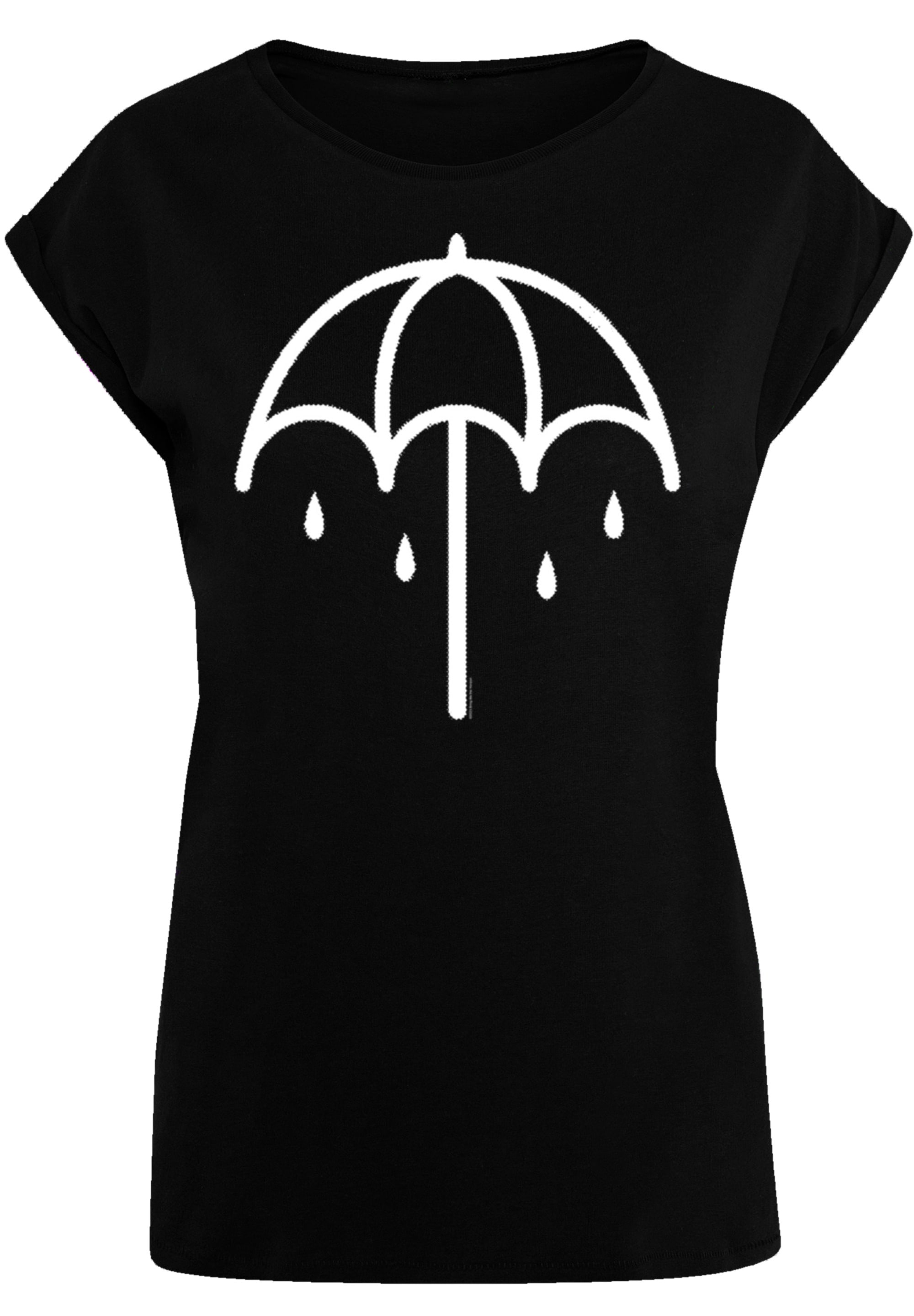 F4NT4STIC T-Shirt »BMTH Metal Band Umbrella 2 DARK«, Premium Qualität, Rock- Musik, Band online kaufen | I'm walking