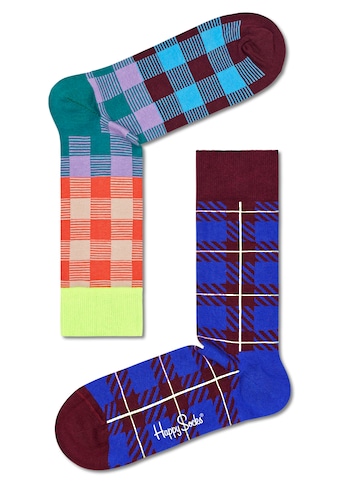 Happy Socks Socken »electric und business«, (2 Paar), mit farbenfrohen Karos kaufen