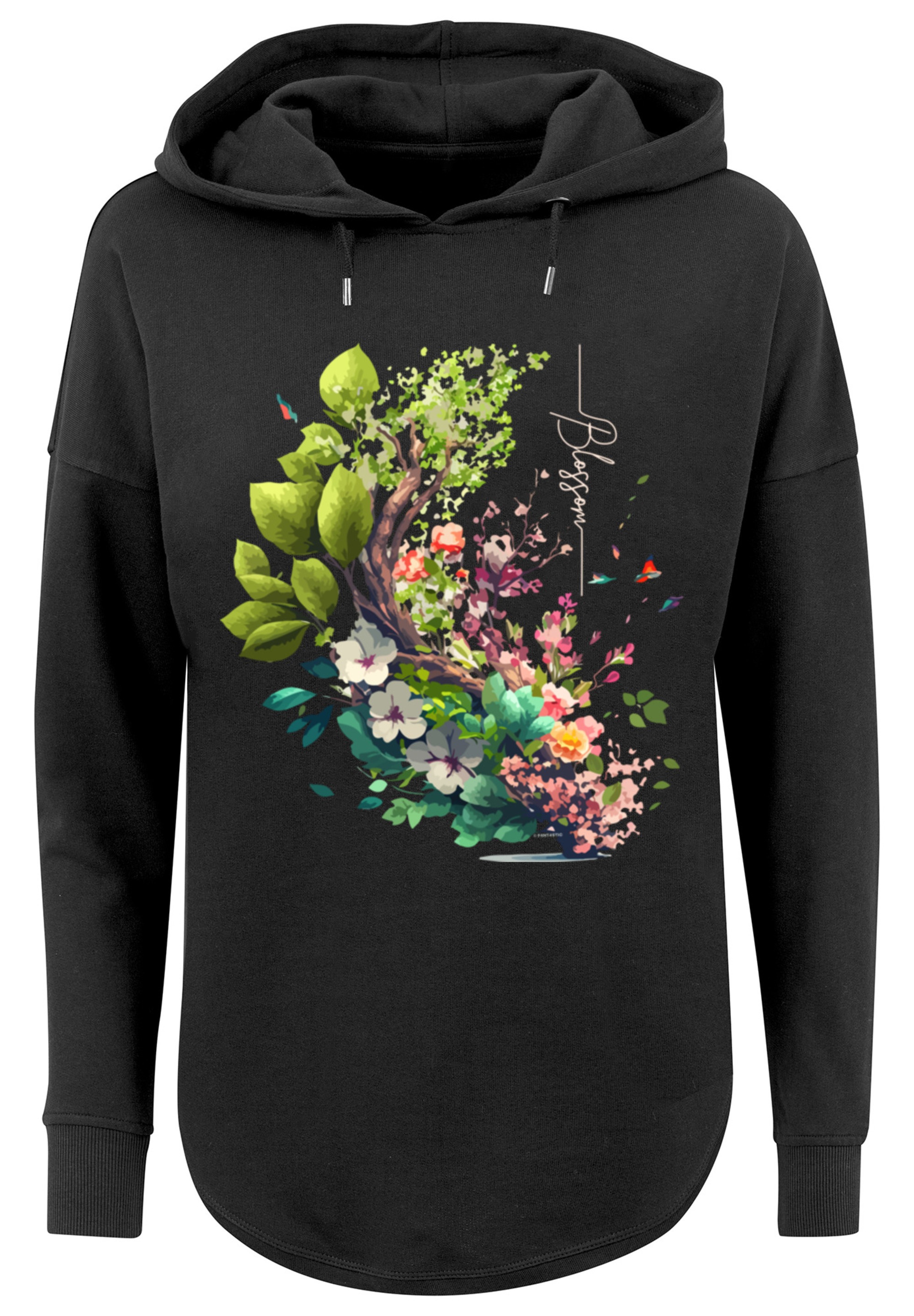 F4NT4STIC Kapuzenpullover »Baum mit Blumen Oversize Hoodie«, Print  bestellen | I'm walking