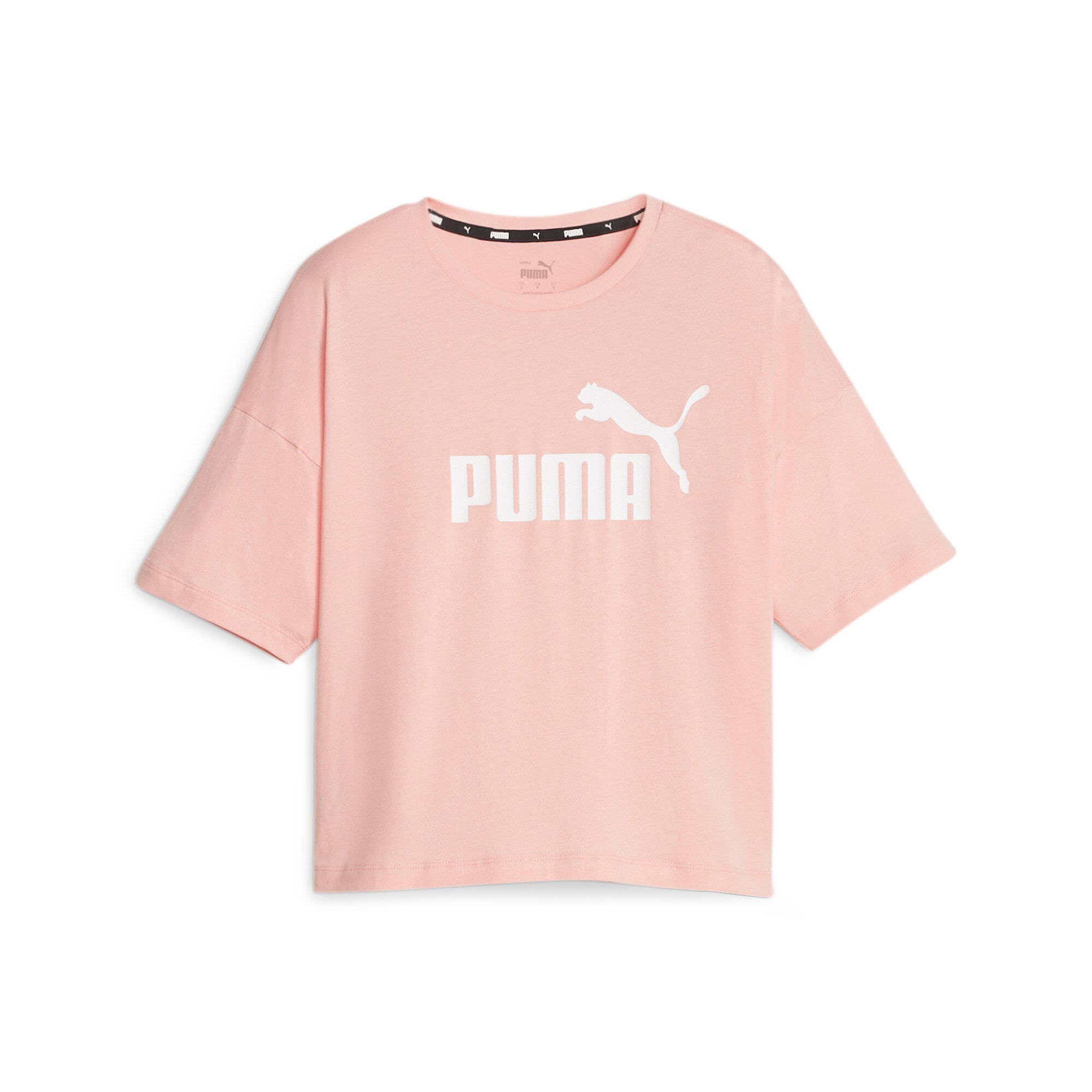 PUMA T-Shirt »Essentials Logo Cropped T-Shirt Damen« bestellen | I\'m walking