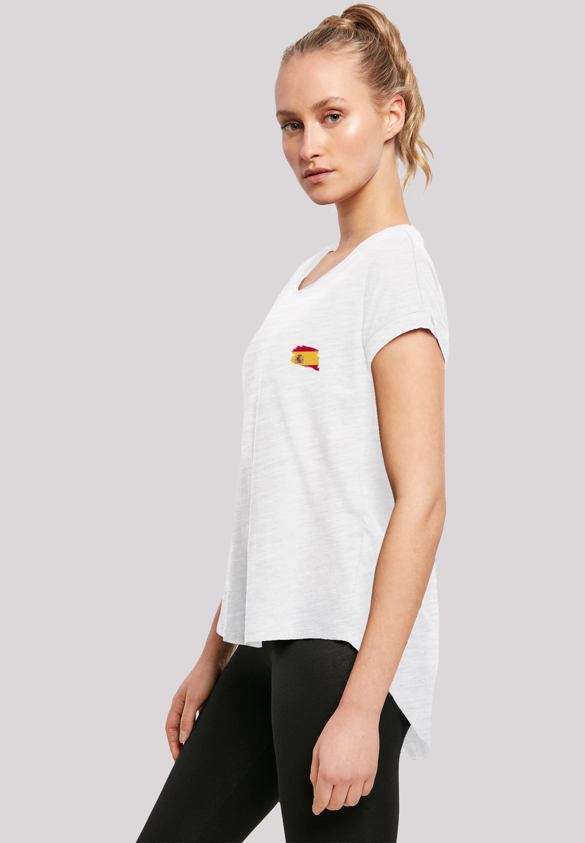 F4NT4STIC T-Shirt »Spain Spanien Flagge«, Print bestellen | I'm walking